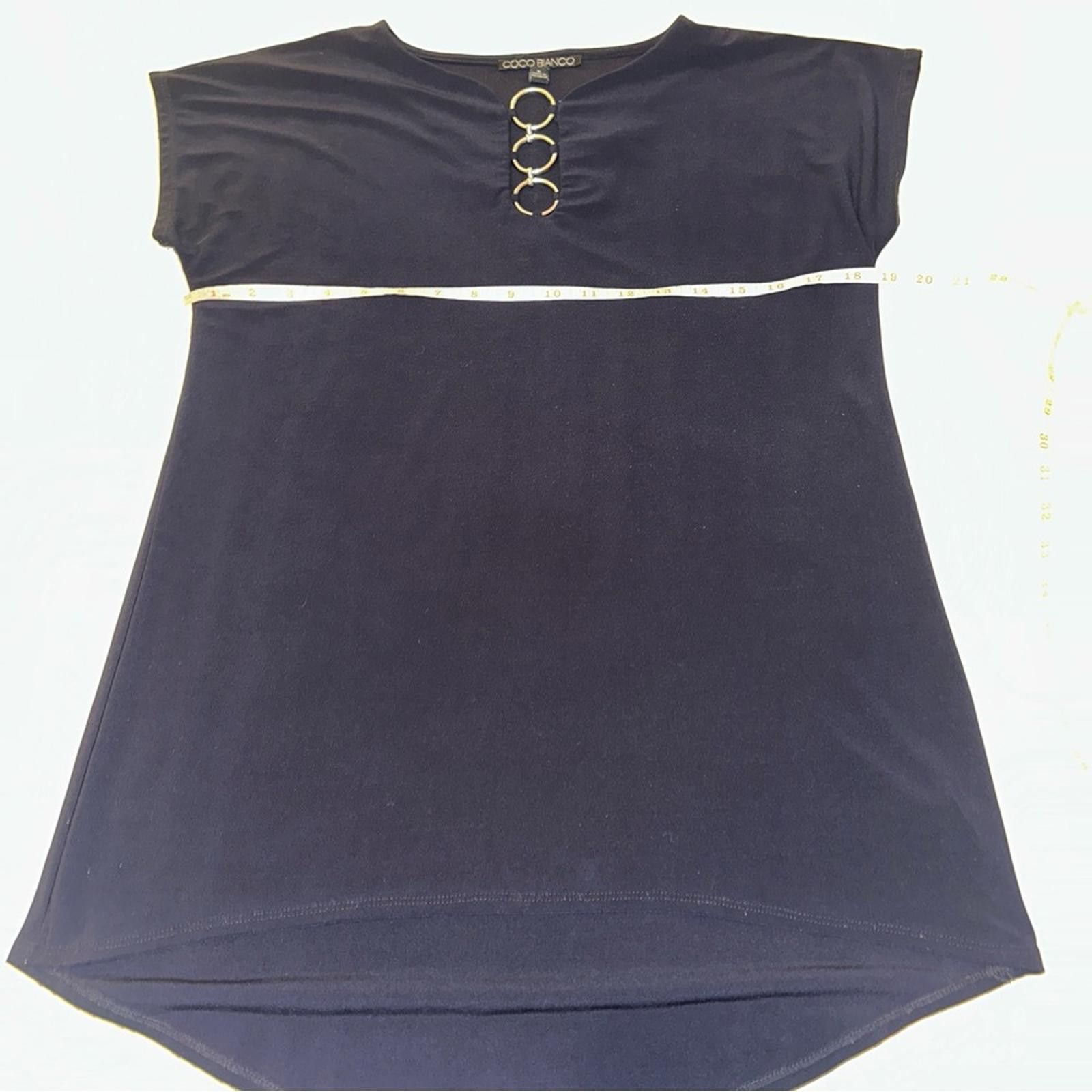Other Vintage Coco Bianco Small Top Black Top Slinky Y2K Size S / US 4 / IT 40 - 5 Thumbnail