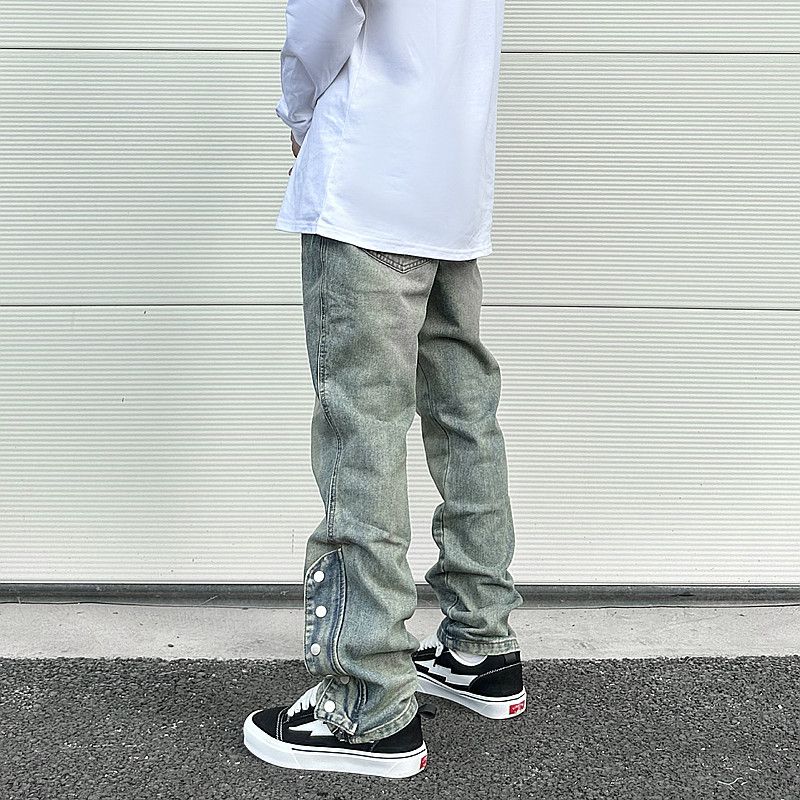 Other Streetwear Washed Jean Fit Side Zipper Size US 32 / EU 48 - 5 Thumbnail