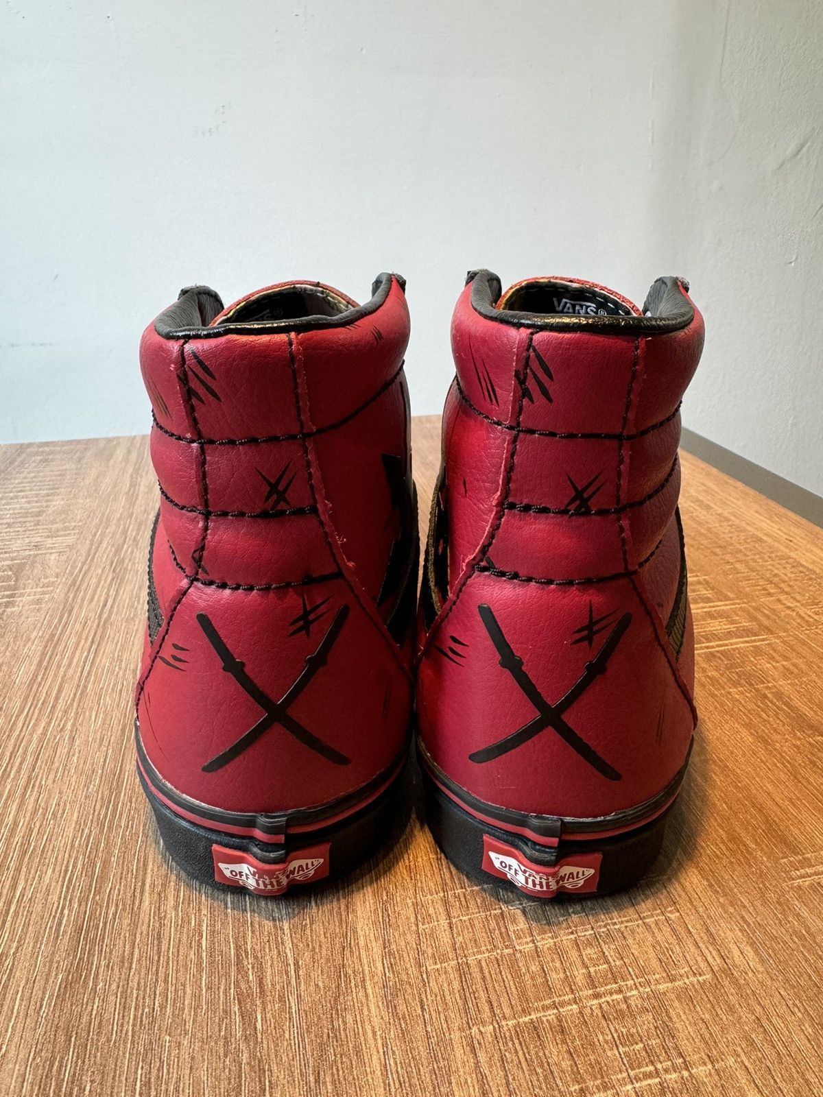 Vans Vans SK-8 Hi Marvel Deadpool Limited Edition Mens Size 8.5 Size US 8.5 / EU 41-42 - 4 Thumbnail