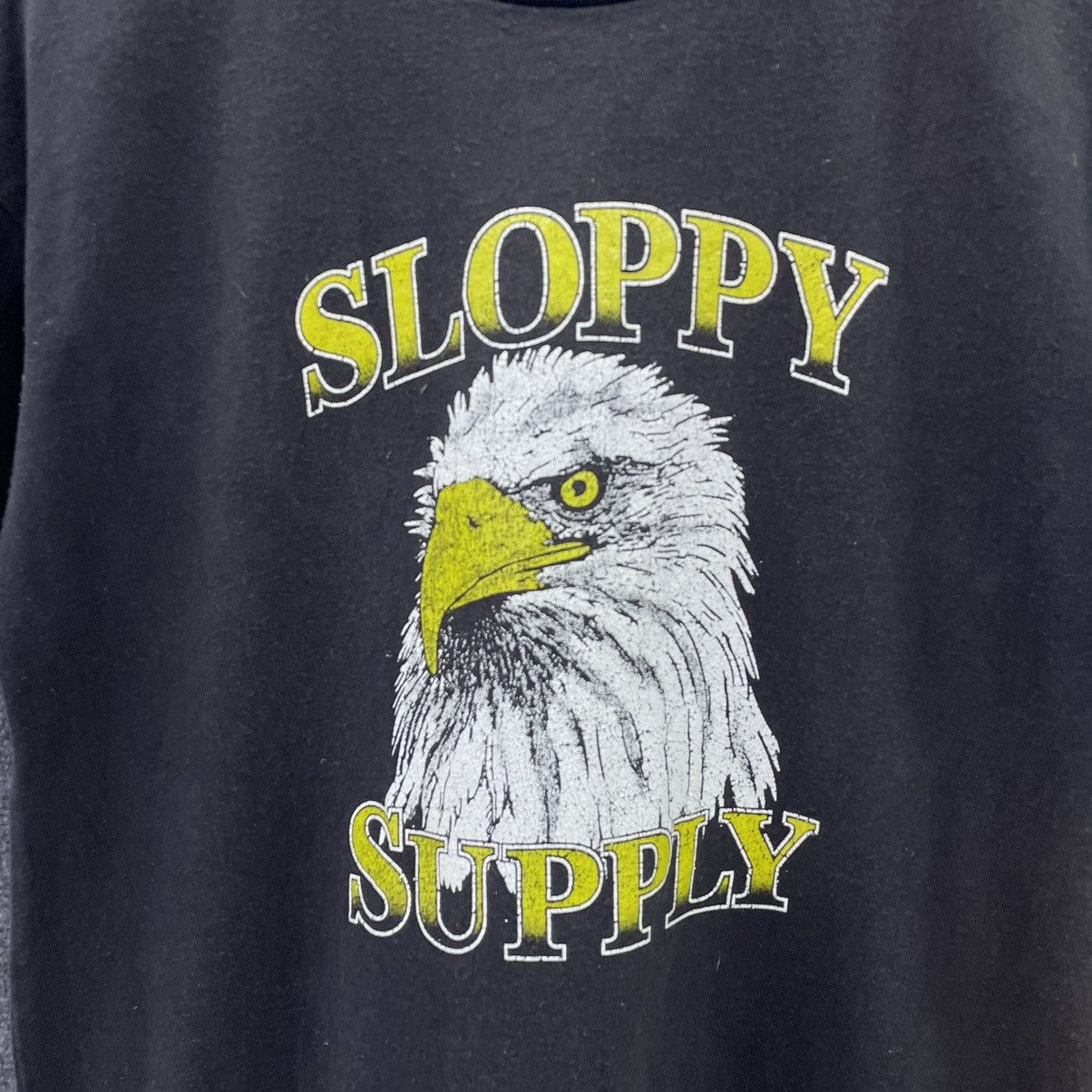 Japanese Brand Sloppy Supply Neo Vintage Streetwear Eagle Graphic Tee Size US M / EU 48-50 / 2 - 2 Thumbnail