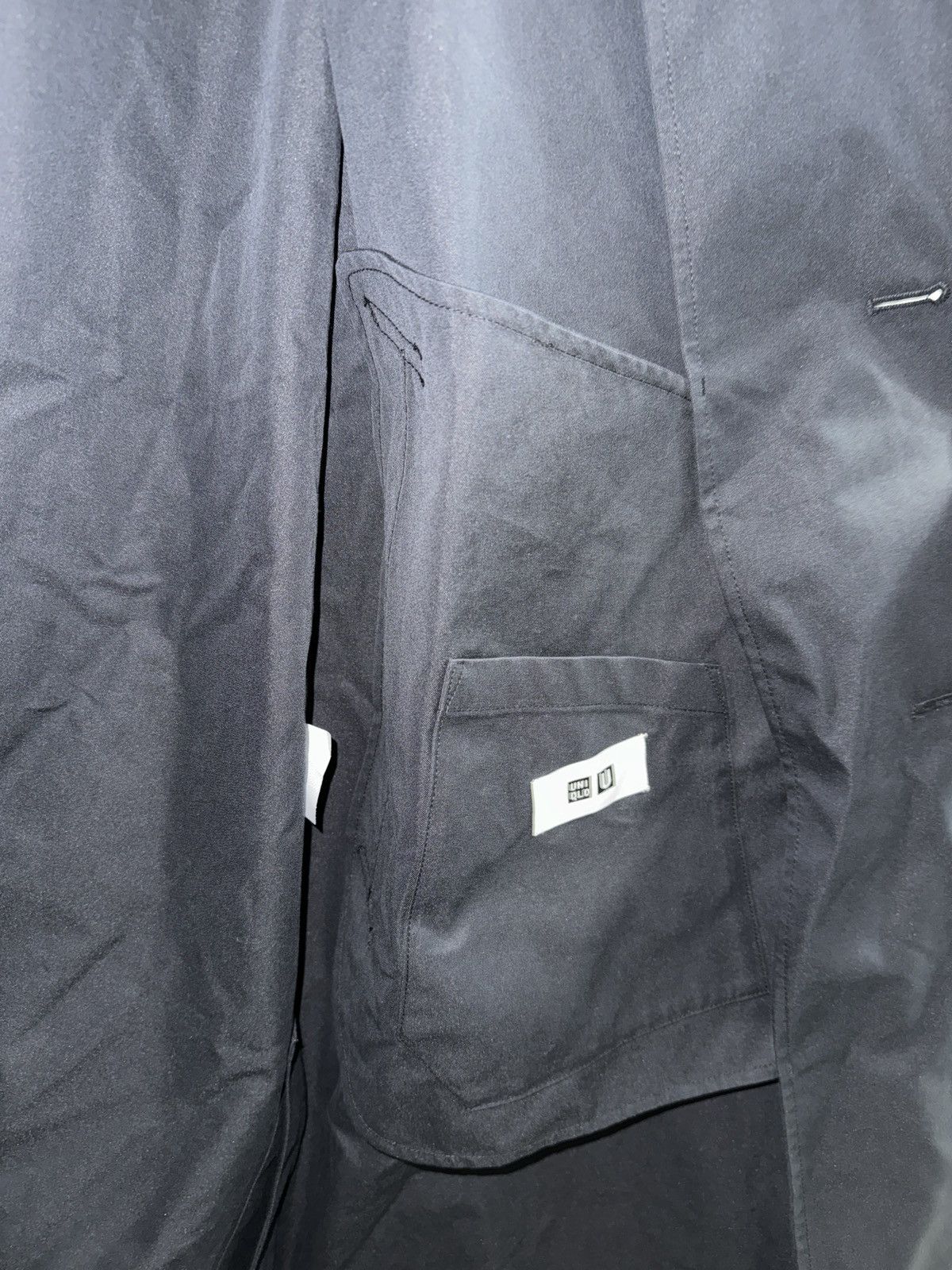 Lemaire × Uniqlo Lemaire x Uniqlo U series breasted trench coat Size US L / EU 52-54 / 3 - 7 Thumbnail