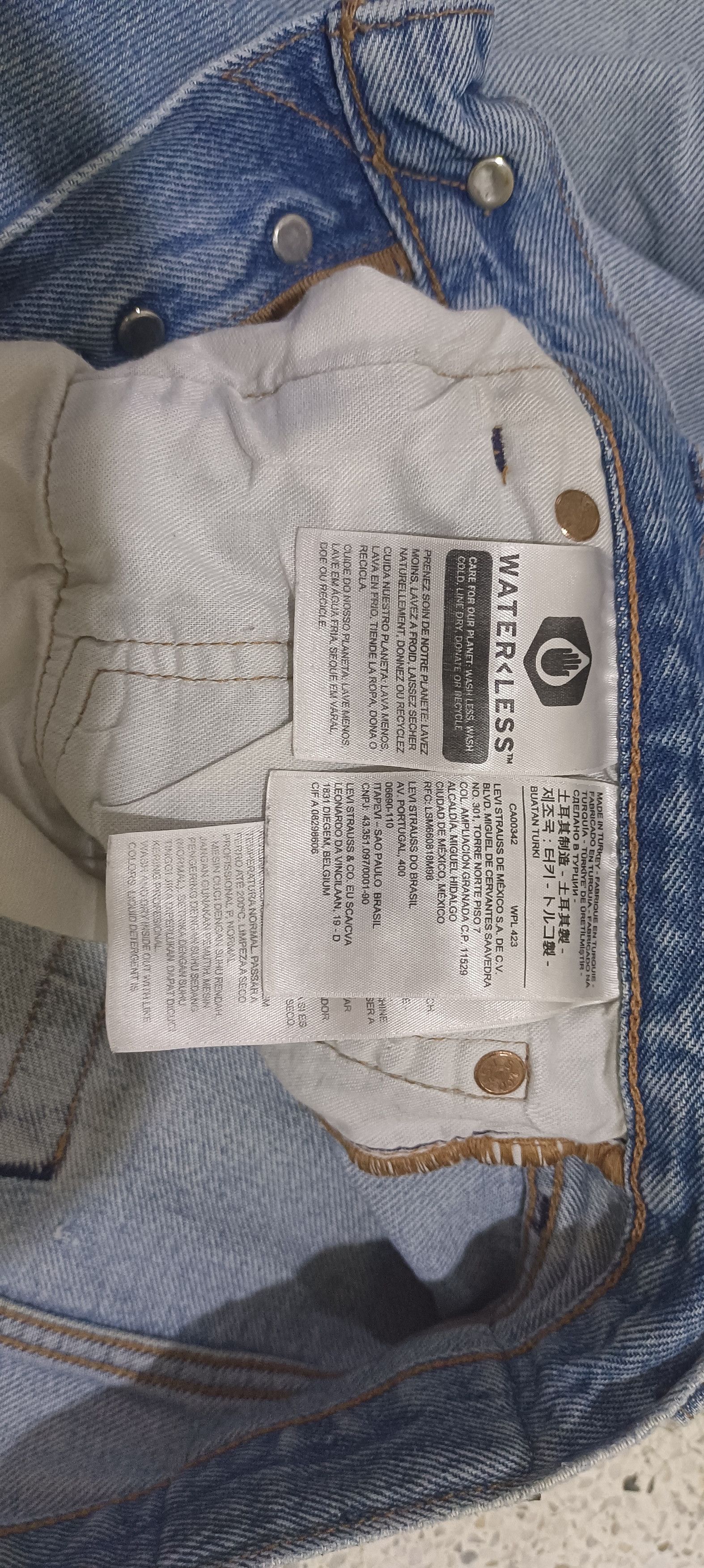 Levi's Made & Crafted Levi's 501 Bovine Leather Patch Size US 32 / EU 48 - 11 Thumbnail
