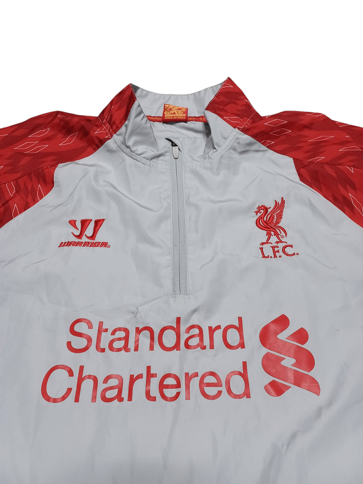 Warrior LIVERPOOL WARRIOR FIRE NYLON 1/3 JACKET RAINCOAT SWEATSHIRT Size US XXL / EU 58 / 5 - 2 Thumbnail