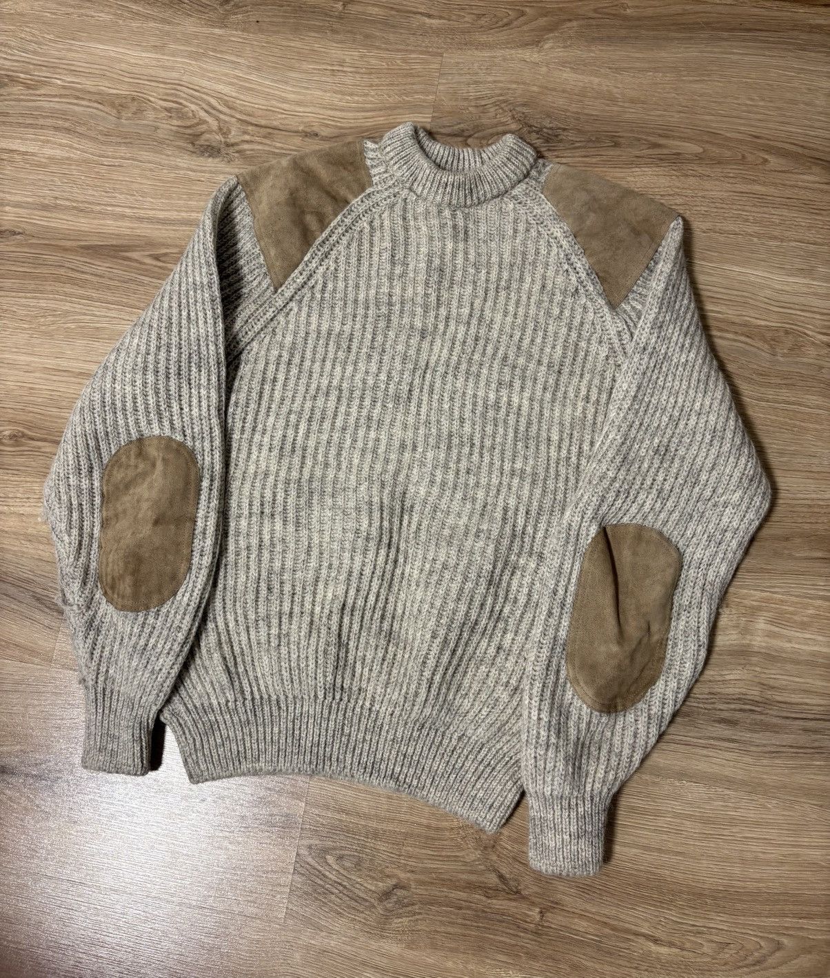 Black Sheep Black Sheep Pure Natural Oiled Wool Gt.Britain Sweater Sz: L Size US L / EU 52-54 / 3 - 1 Thumbnail