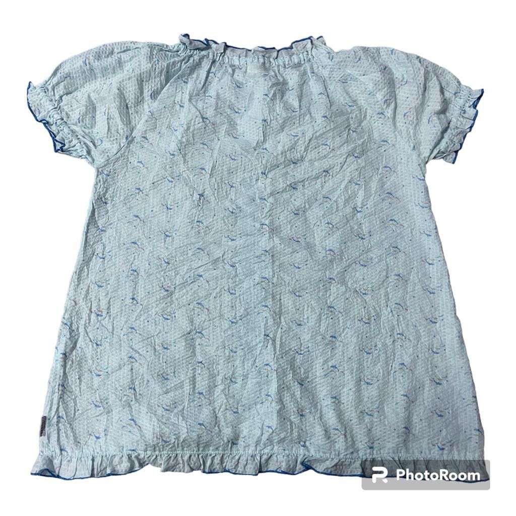 Yohji Yamamoto Yohji Yamamoto Sassny Y’saccs Embroidered Dolphins Button Up Size M / US 6-8 / IT 42-44 - 7 Thumbnail