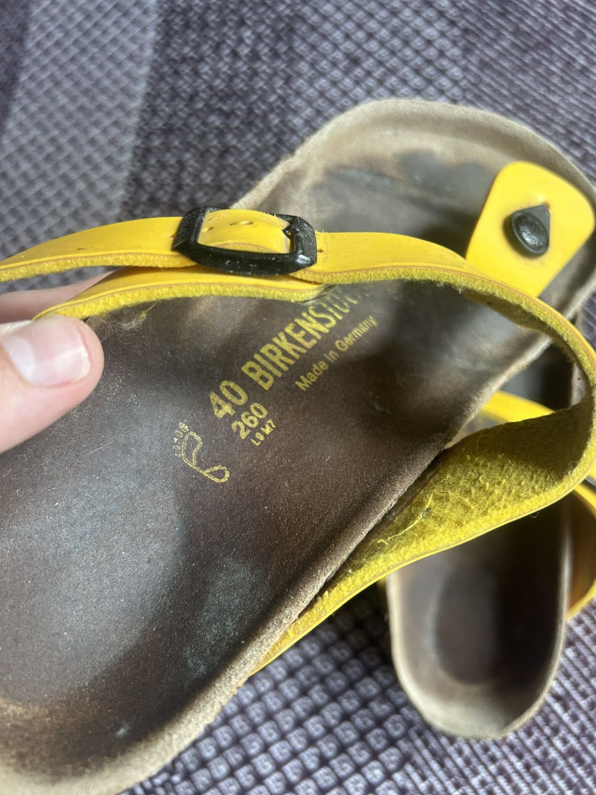Birkenstock Birkenstock Slides Sandals Ladies Size 40 Made In Germany Size US 10 / IT 40 - 7 Thumbnail