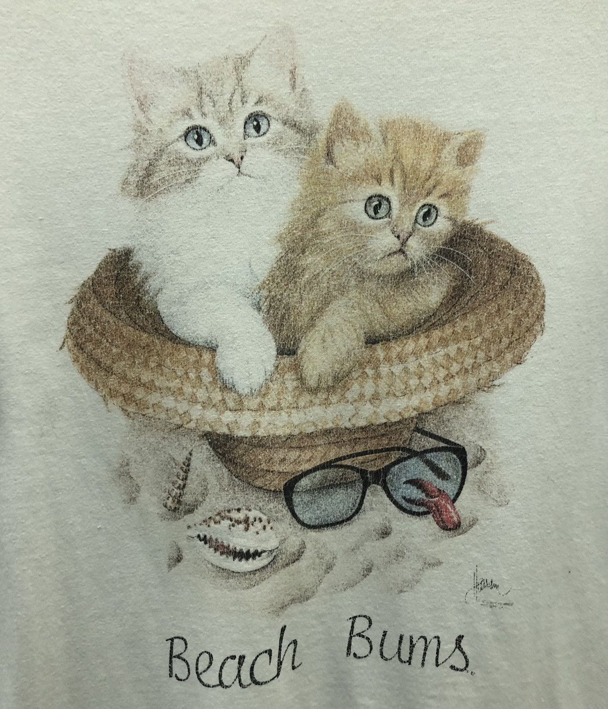 Lee Vintage Lee Beach Bums Made In Usa T-Shirt Size US M / EU 48-50 / 2 - 3 Thumbnail