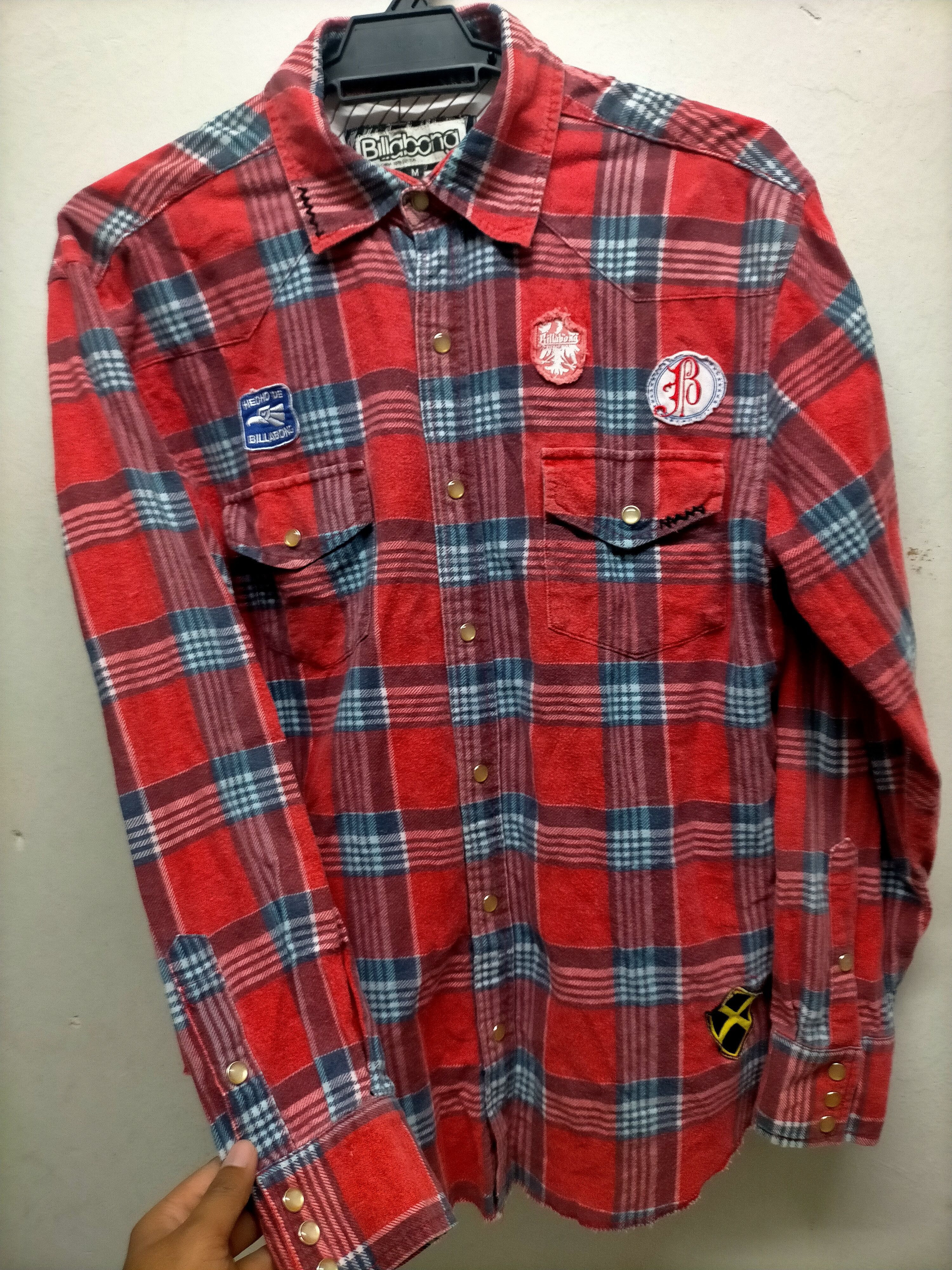 Billabong × Vintage Vintage Billabong Western Shirts Button Up Size US M / EU 48-50 / 2 - 6 Thumbnail