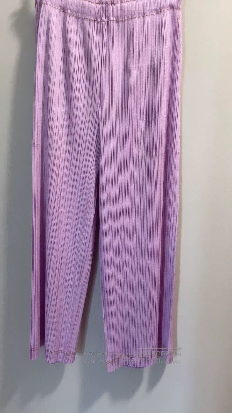 Issey Miyake Issey Miyake size:3 Purple Trousers Size 22" - 1 Thumbnail