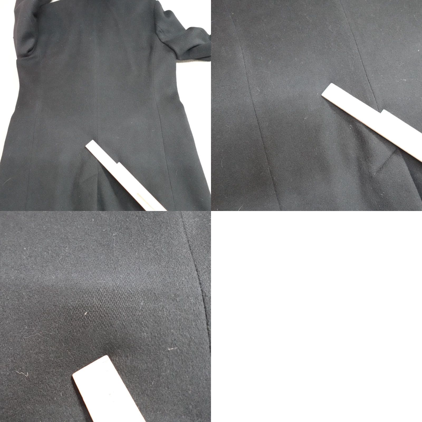 Bonobos Bonobos Coat 40 Black Wool Topcoat 100% Wool Marzotto Men Wool Overcoat Italy Size 40 Black Mens Size US XXS / EU 40 - 9 Thumbnail