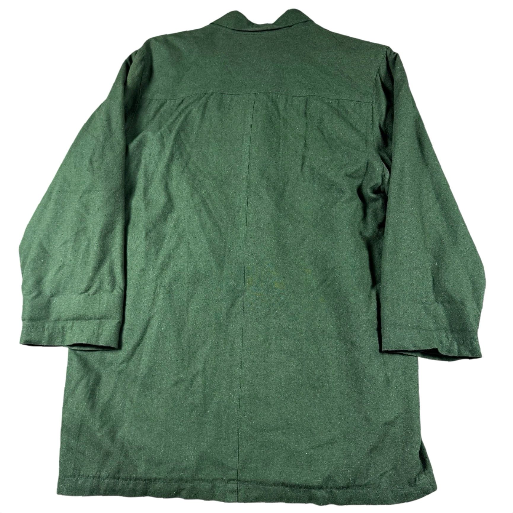 Vintage VINTAGE Silk Shirt White Stag Button-Up Long Sleeve Blouse Women’s Small Green Flutter Sleeve Size S / US 4 / IT 40 - 8 Thumbnail