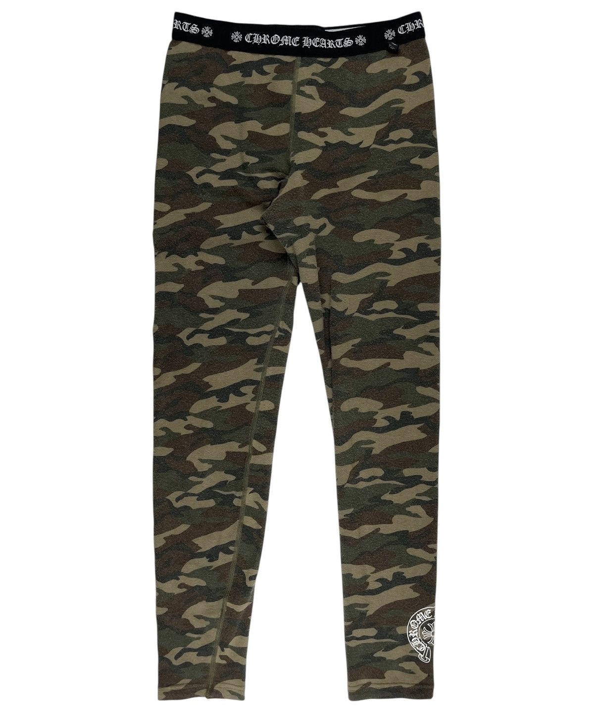 Chrome Hearts Chrome Hearts Camo Horseshoe Logo Print Leggings Size 26" / US 2 / IT 38 - 1 Thumbnail