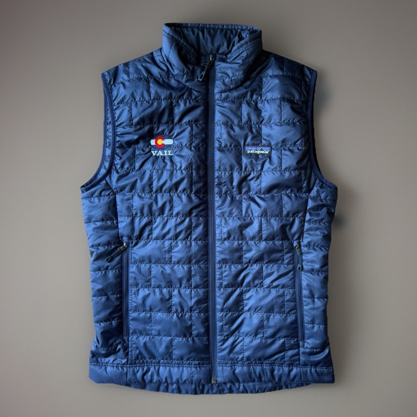 Patagonia Patagonia Nano Puff Vest XS Navy Full Zip Outdoors Insulated Size US XS / EU 42 / 0 - 1 Thumbnail