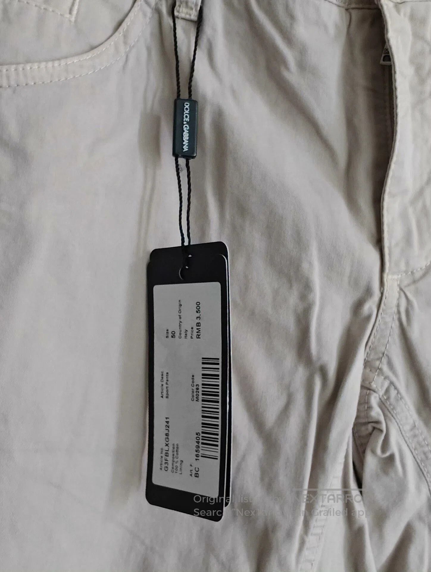 Dolce & Gabbana Dolce&Gabbana Runway Casual Pants. Size US 34 / EU 50 - 6 Thumbnail