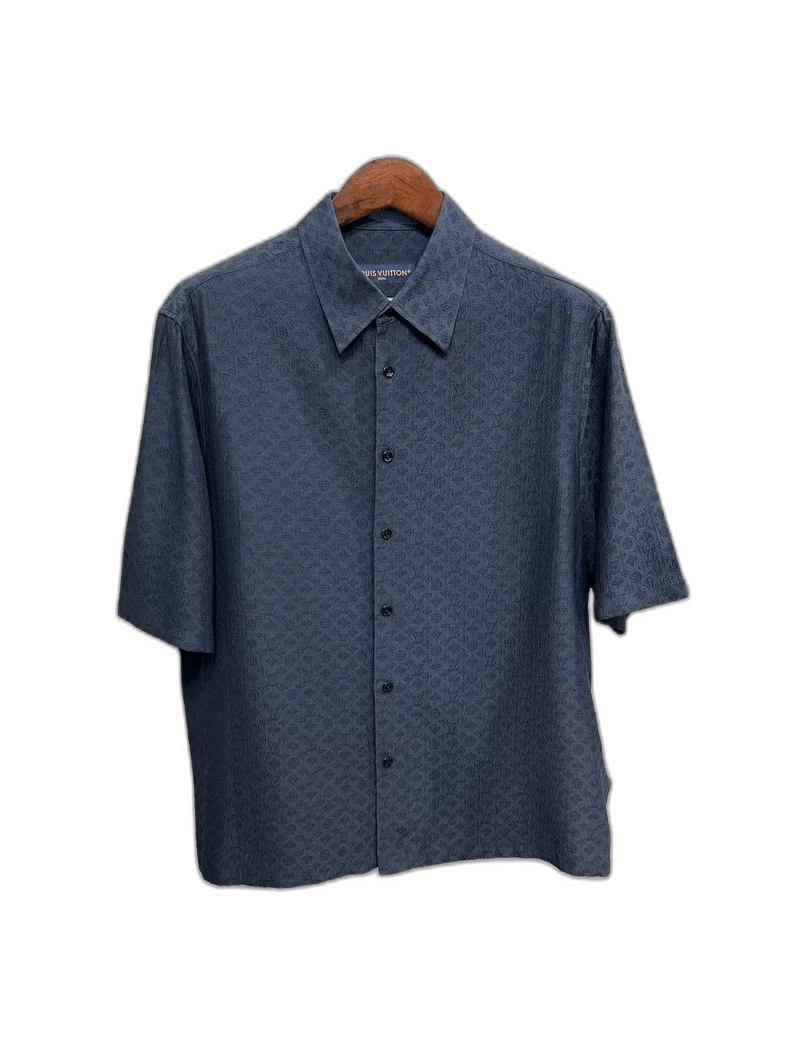 Louis Vuitton Short Sleeve Silk Shirt by Louis Vuitton-yf Size US L / EU 52-54 / 3 - 1 Thumbnail