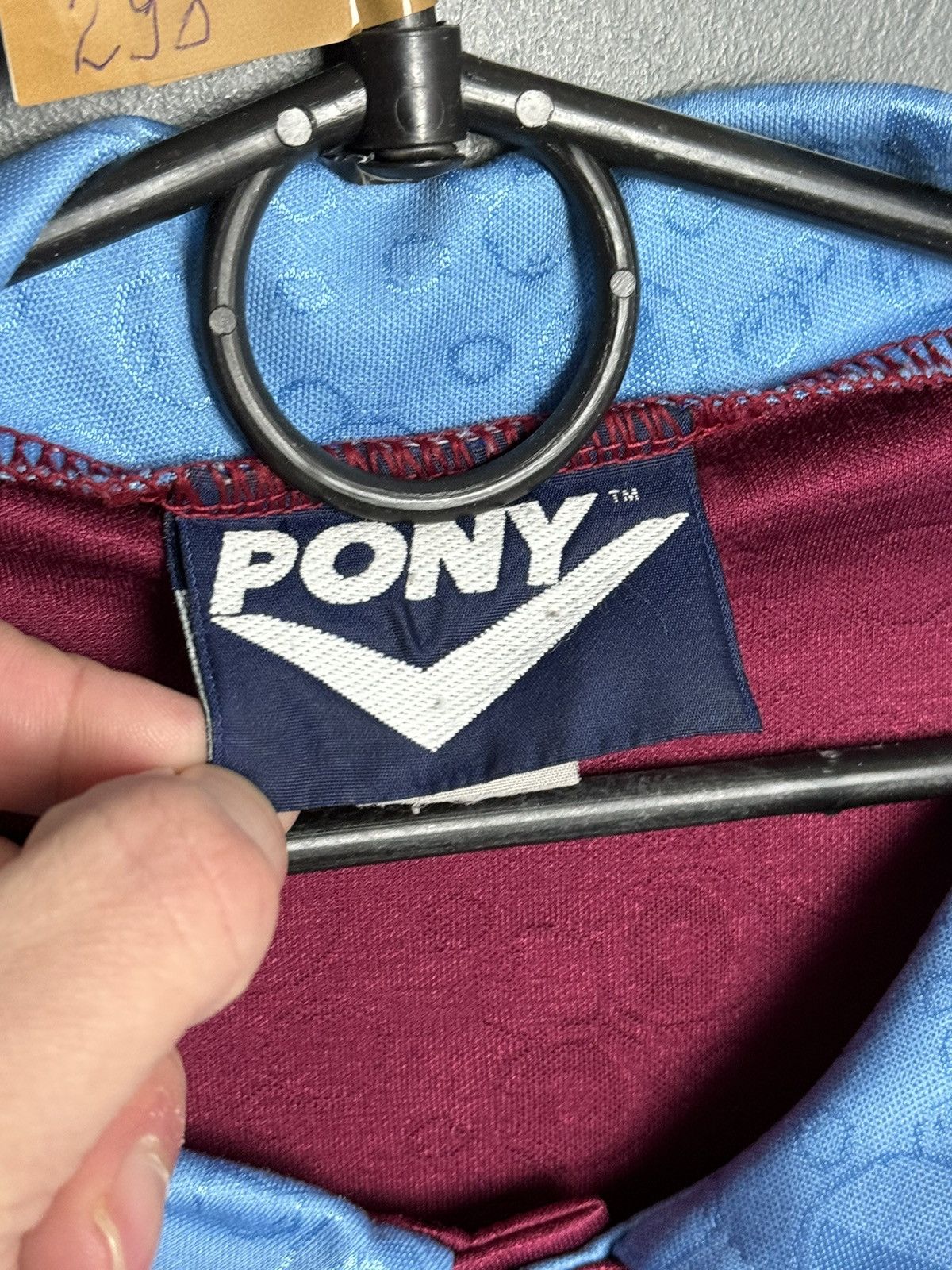 PONY West Ham United 95/97 Home Football Jersey Size US XL / EU 56 / 4 - 23 Thumbnail