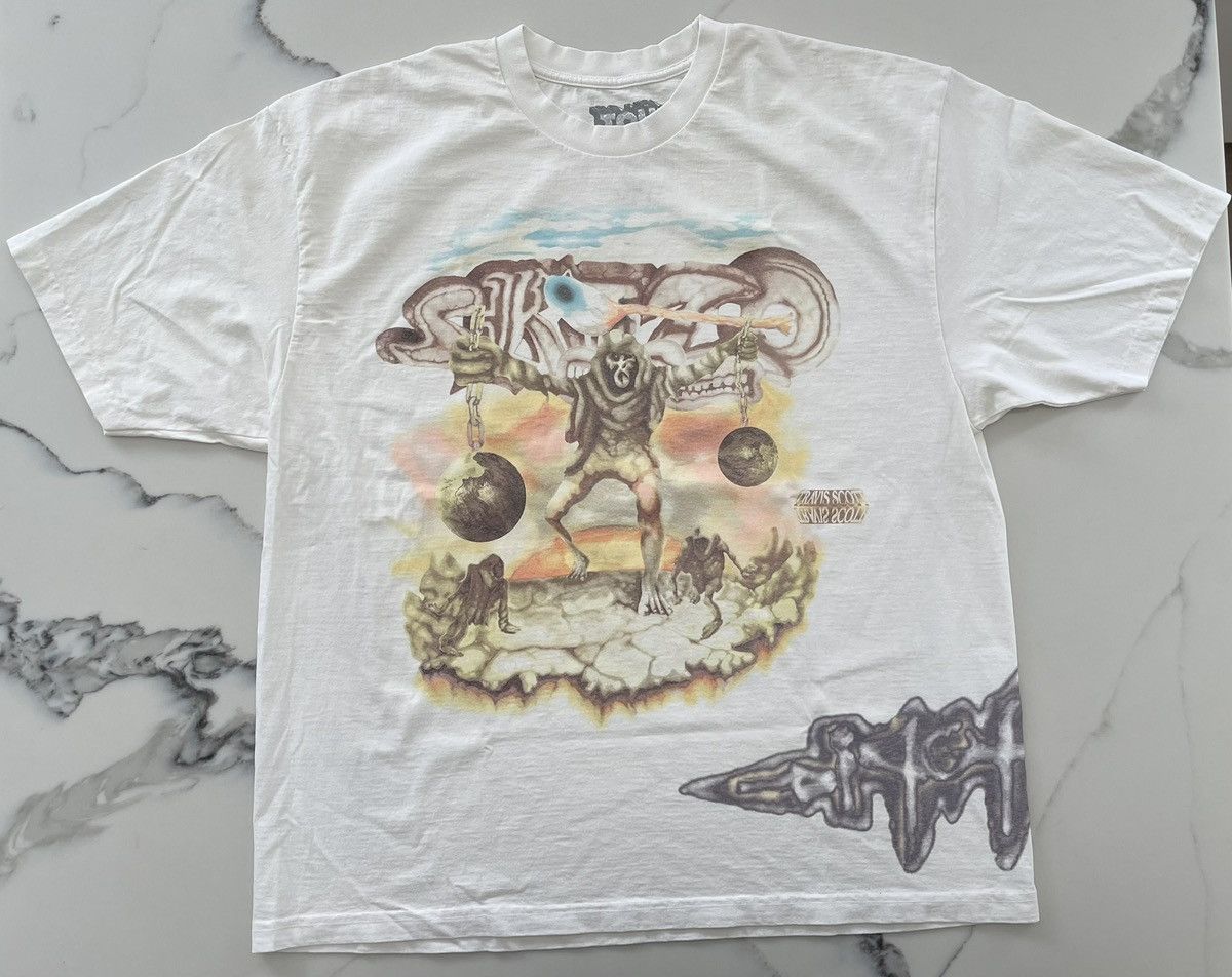 Travis Scott Travis Scott Circus Maximus Euro 2024 Tour Merch Shirt 2XL Size US XXL / EU 58 / 5 - 1 Thumbnail