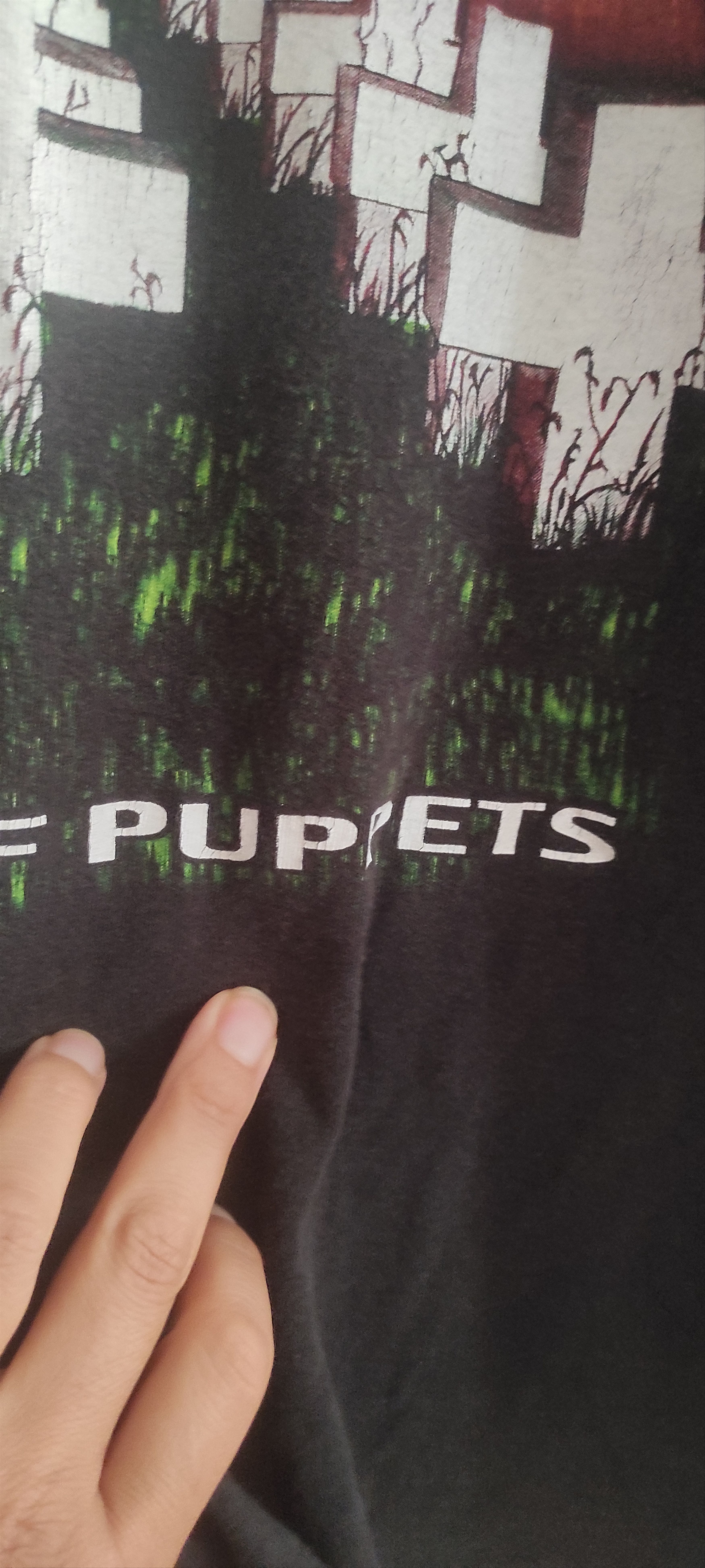 Metallica VTG Metallica Fruit Of The Loom Master of Puppets T-shirt Size US L / EU 52-54 / 3 - 6 Thumbnail