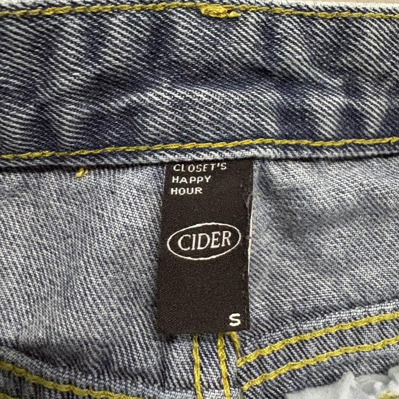 Vintage Crazy Vintage Y2K/2000s Baggy Ripped Cider Medium Wash Denim Jeans! Size US 26 / EU 42 - 6 Thumbnail