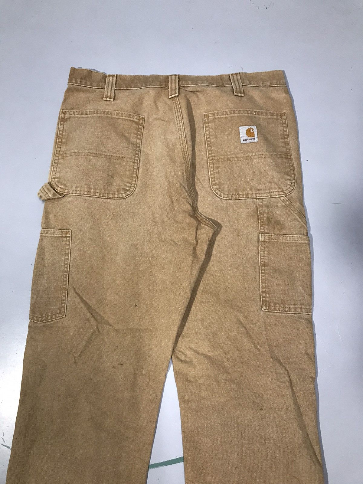 Carhartt Vintage Carhartt faded double knee workwear Size US 34 / EU 50 - 10 Thumbnail