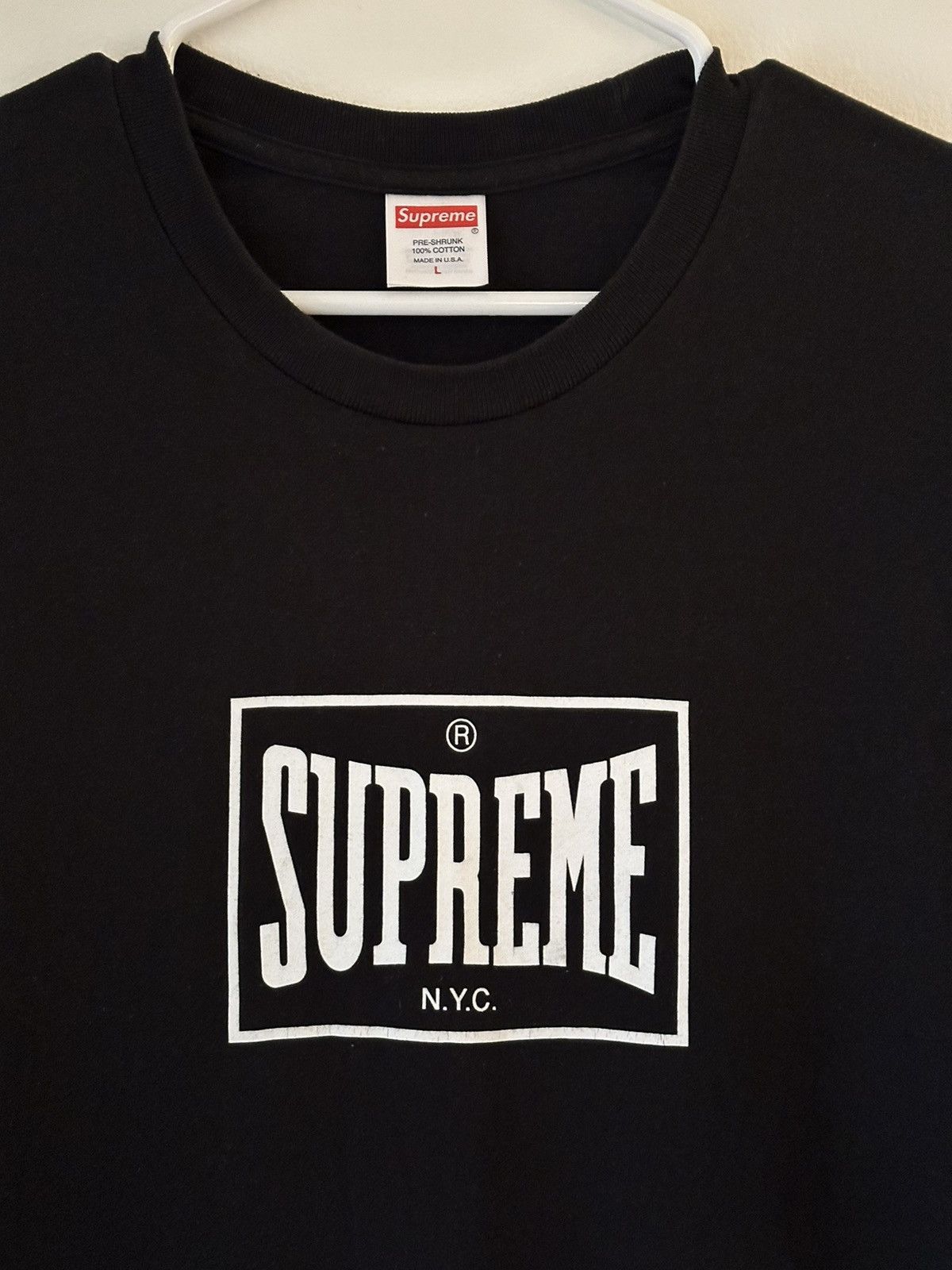 Supreme Supreme Warm Up Tee Size US L / EU 52-54 / 3 - 2 Thumbnail