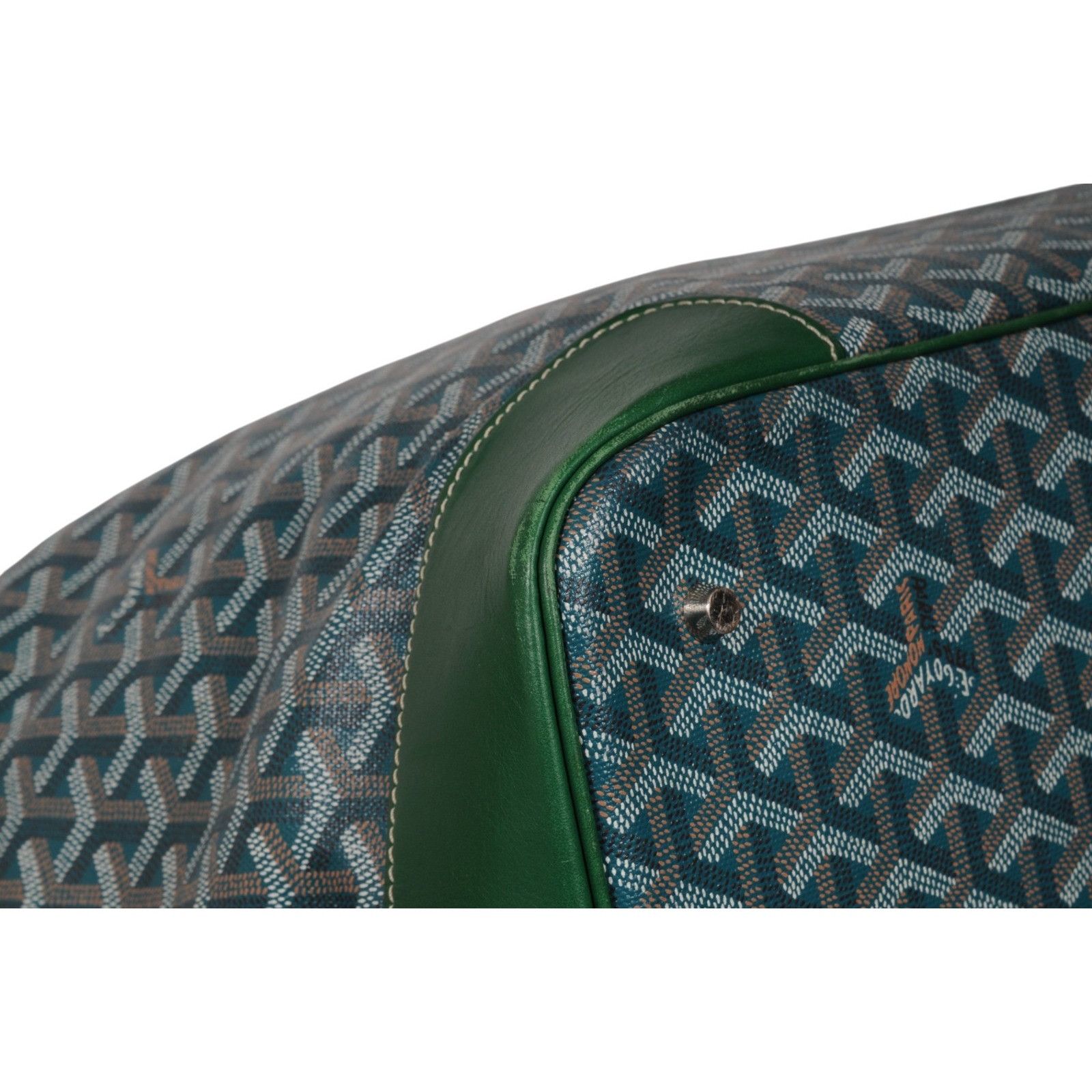Goyard Beluga GM Top Handle XXL Tote Bag Green Leather Carry On Size ONE SIZE - 13 Thumbnail