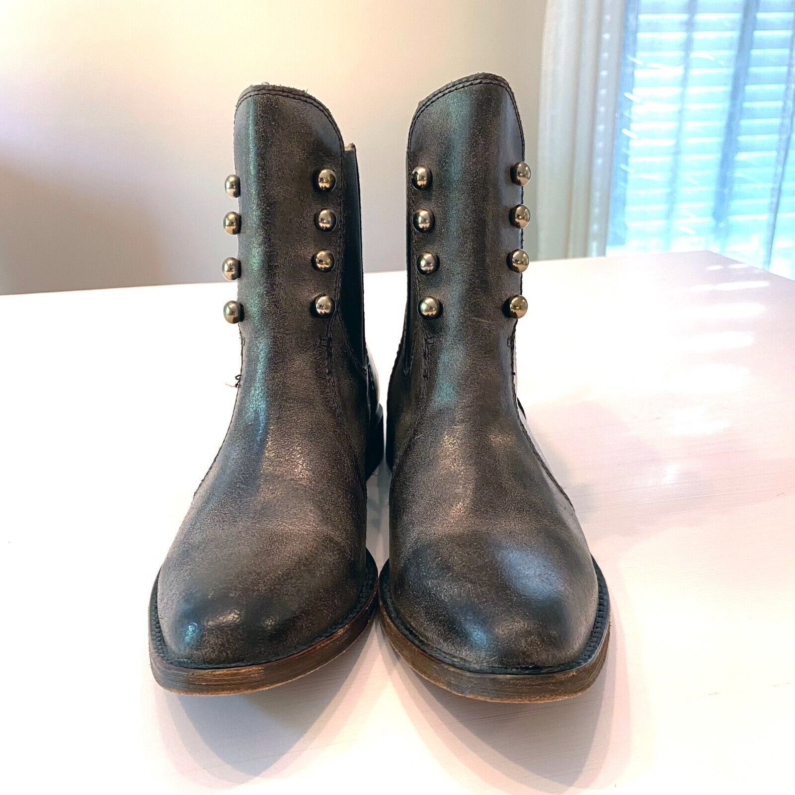 Lucchese Lucchese Women's Calf Short Riding Boots Size 7.5 M Size US 7.5 / IT 37.5 - 4 Thumbnail