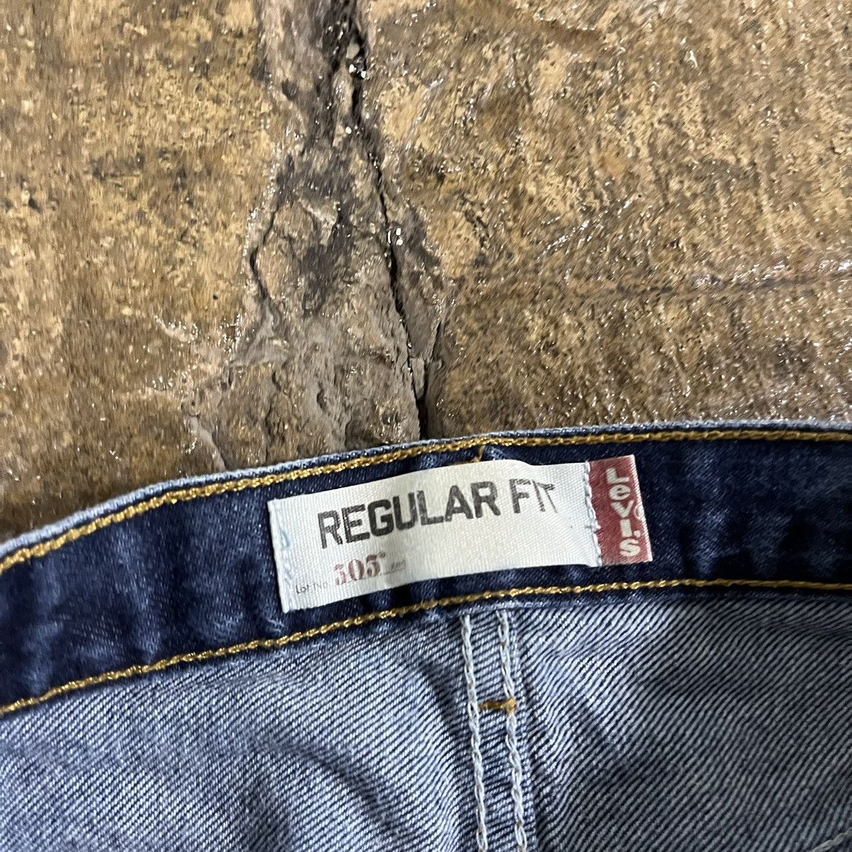Levi's × Vintage Crazy Vintage Y2K Levi's 505 Jeans Essential Skater Unique Size US 32 / EU 48 - 9 Thumbnail