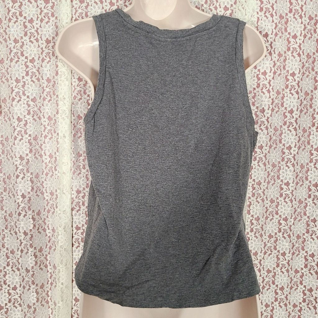 Banana Republic Banana republic gray knit sleeveless top size medium petite Size M / US 6-8 / IT 42-44 - 3 Thumbnail