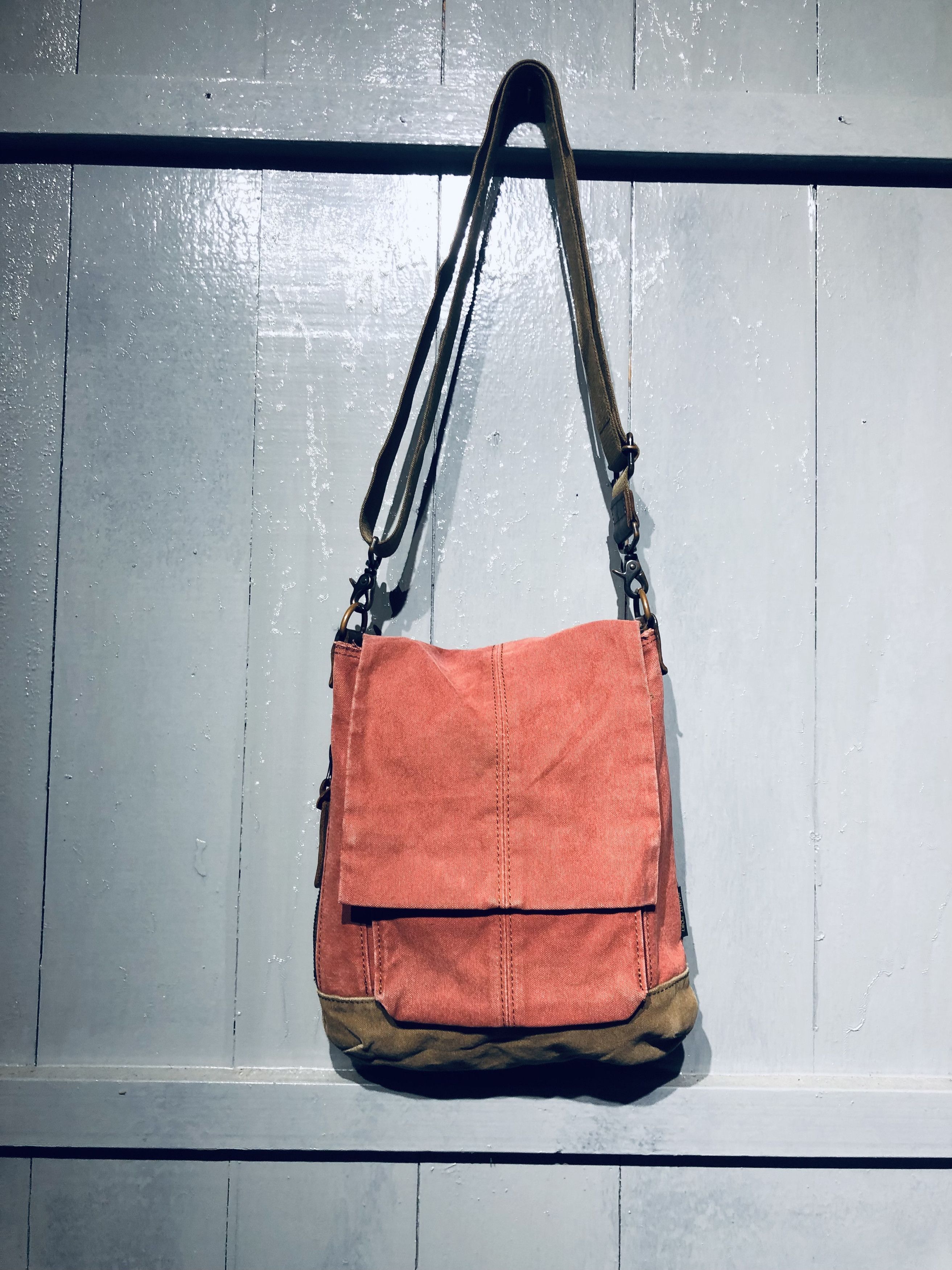 Canvas × Japanese Brand STYLE‼️JAPANESE BAGGY PORT STYLE CROSSBODY BAG Size ONE SIZE - 16 Thumbnail