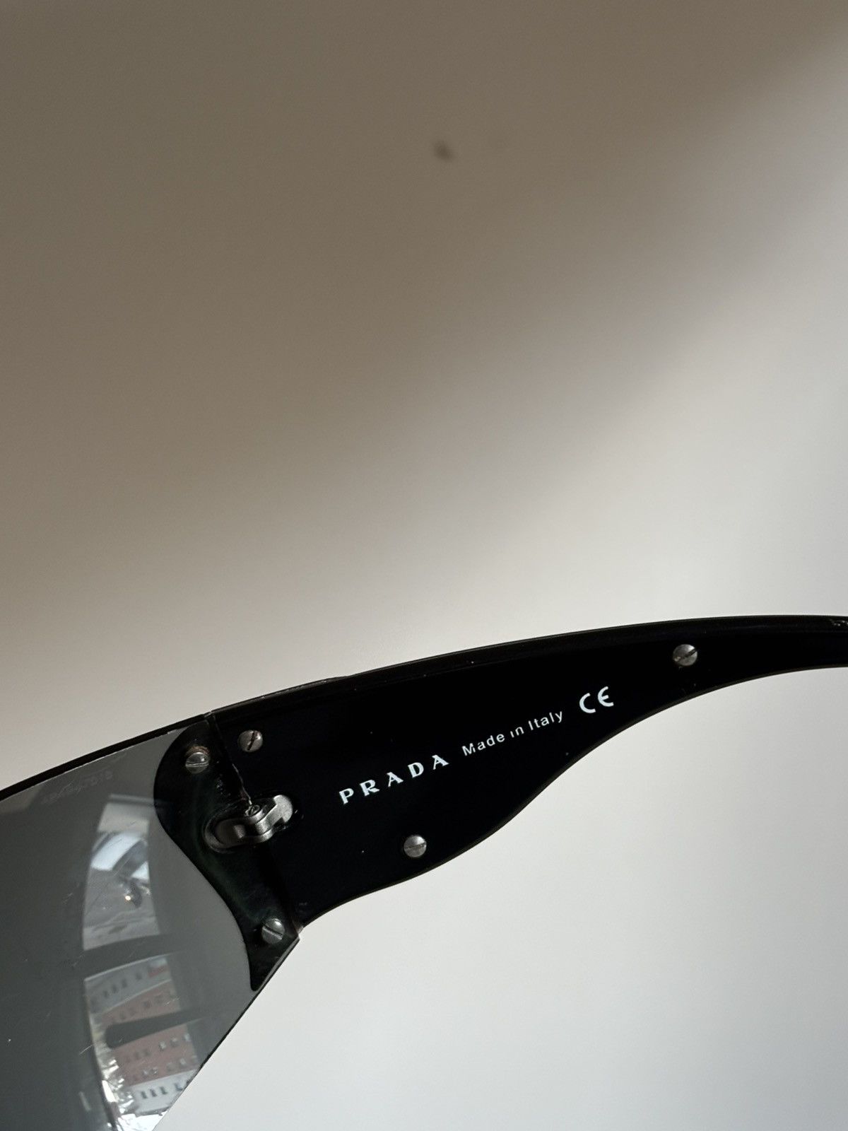 Prada PRADA Sunglasses Flame 2004 Star Mask Fire Chrome Silver Size ONE SIZE - 7 Thumbnail