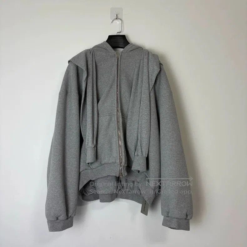 Balenciaga Balenciaga FW24 Four-Sleeve Zip Hoodie. Size US L / EU 52-54 / 3 - 1 Thumbnail