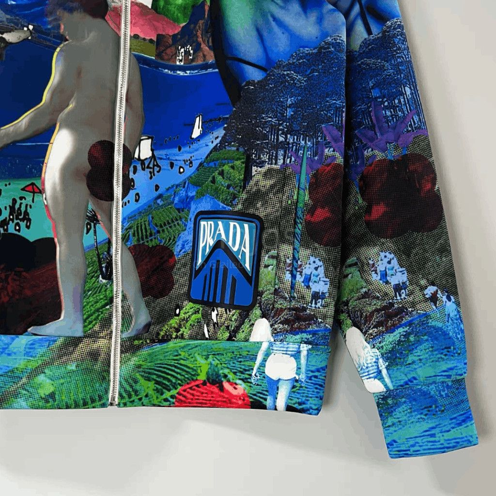 Prada Prada Painting Sports Jacket-2508 Size US XS / EU 42 / 0 - 3 Thumbnail