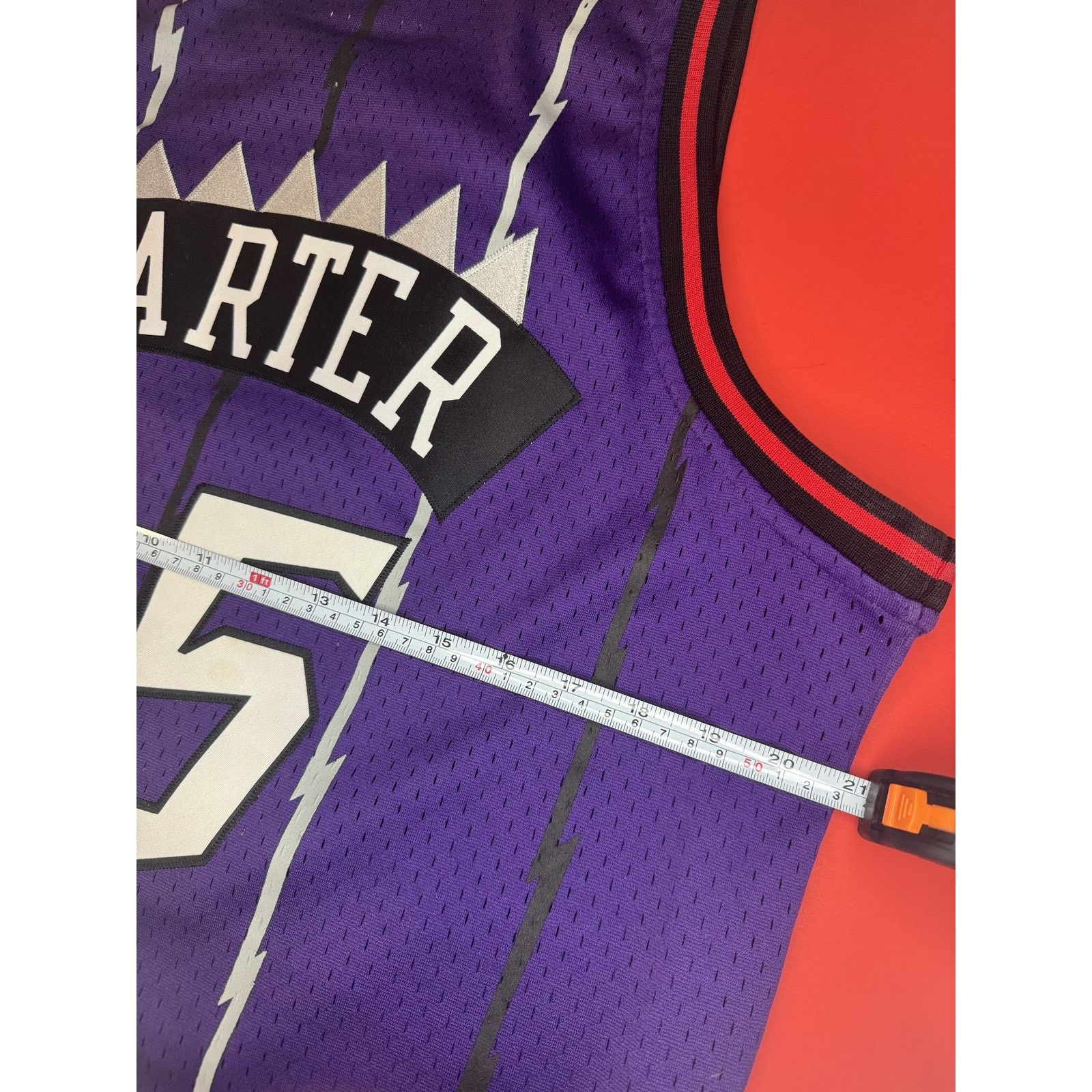 Mitchell & Ness Toronto Raptors Jersey XL NBA Basketball Vince Carter Retro Size US XL / EU 56 / 4 - 8 Thumbnail