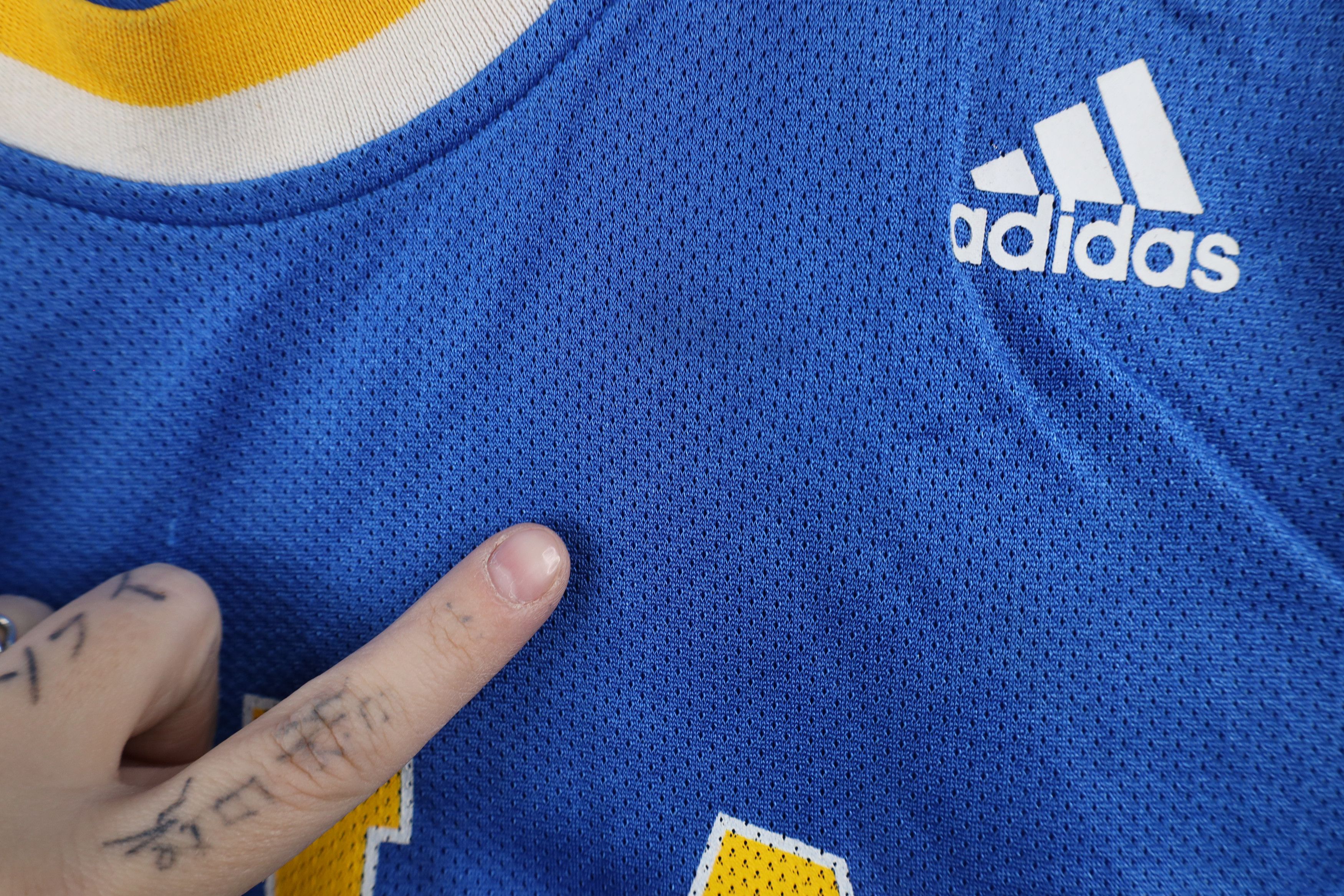 Adidas × Vintage Vintage Adidas Mesh UCLA Basketball Jersey Bruins Blue #1 Size US XL / EU 56 / 4 - 9 Thumbnail