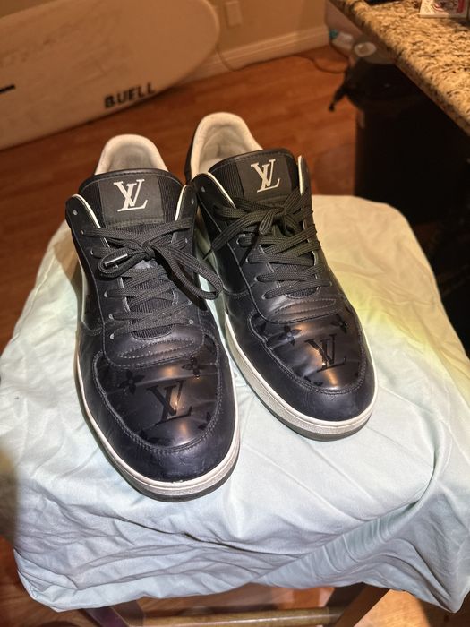 Louis Vuitton Rivoli Sneaker Boot BLACK. Size 08.5