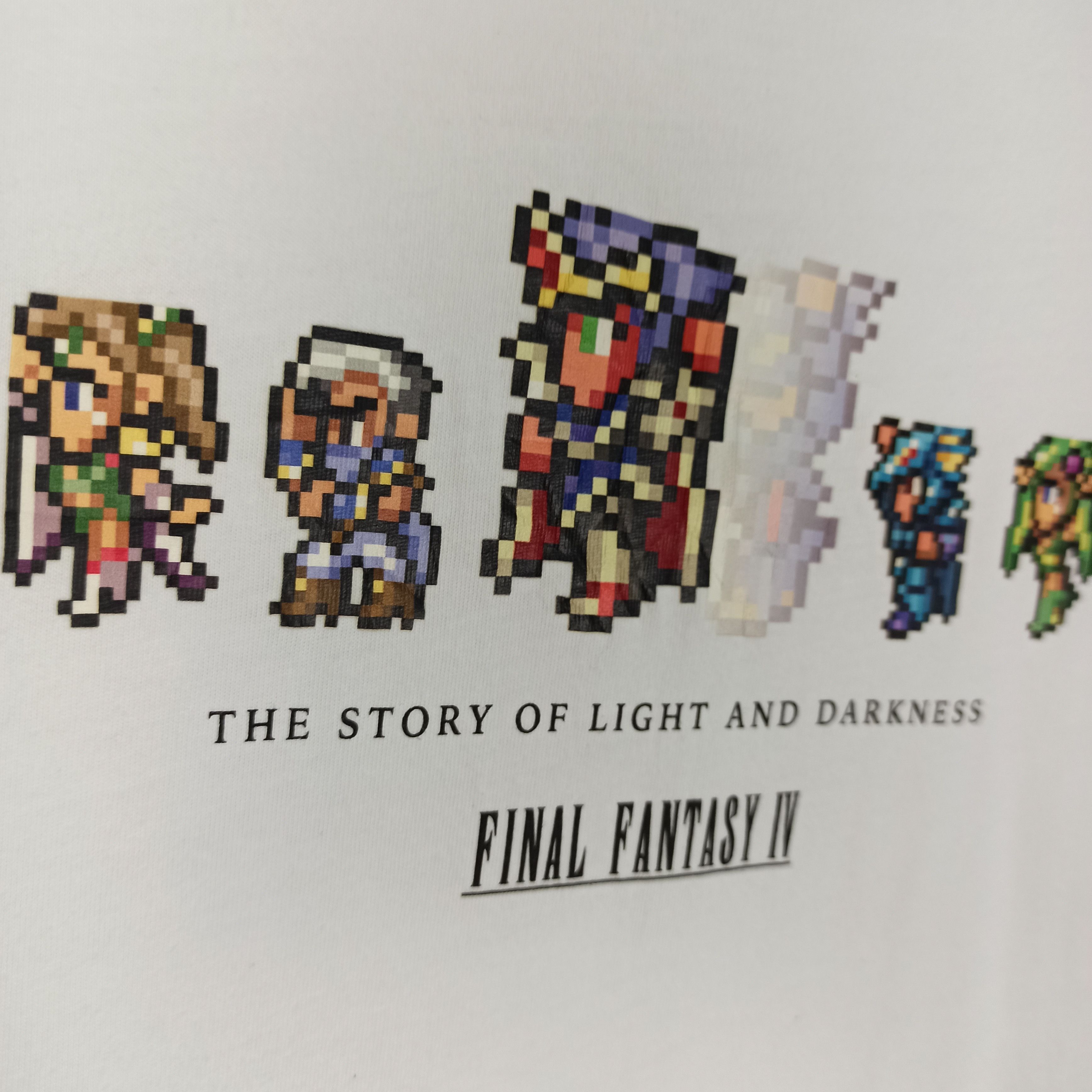 Anime Final Fantasy 35th Anniversary By Uniqlo Tees Size US M / EU 48-50 / 2 - 3 Thumbnail