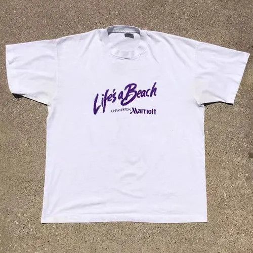 Designer White graphic print short sleeve T-shirt Size US L / EU 52-54 / 3 - 3 Thumbnail