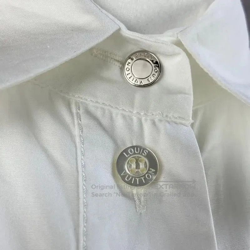Other Louis Vuitton White Cotton Dress for Women . Size M / US 6-8 / IT 42-44 - 3 Thumbnail