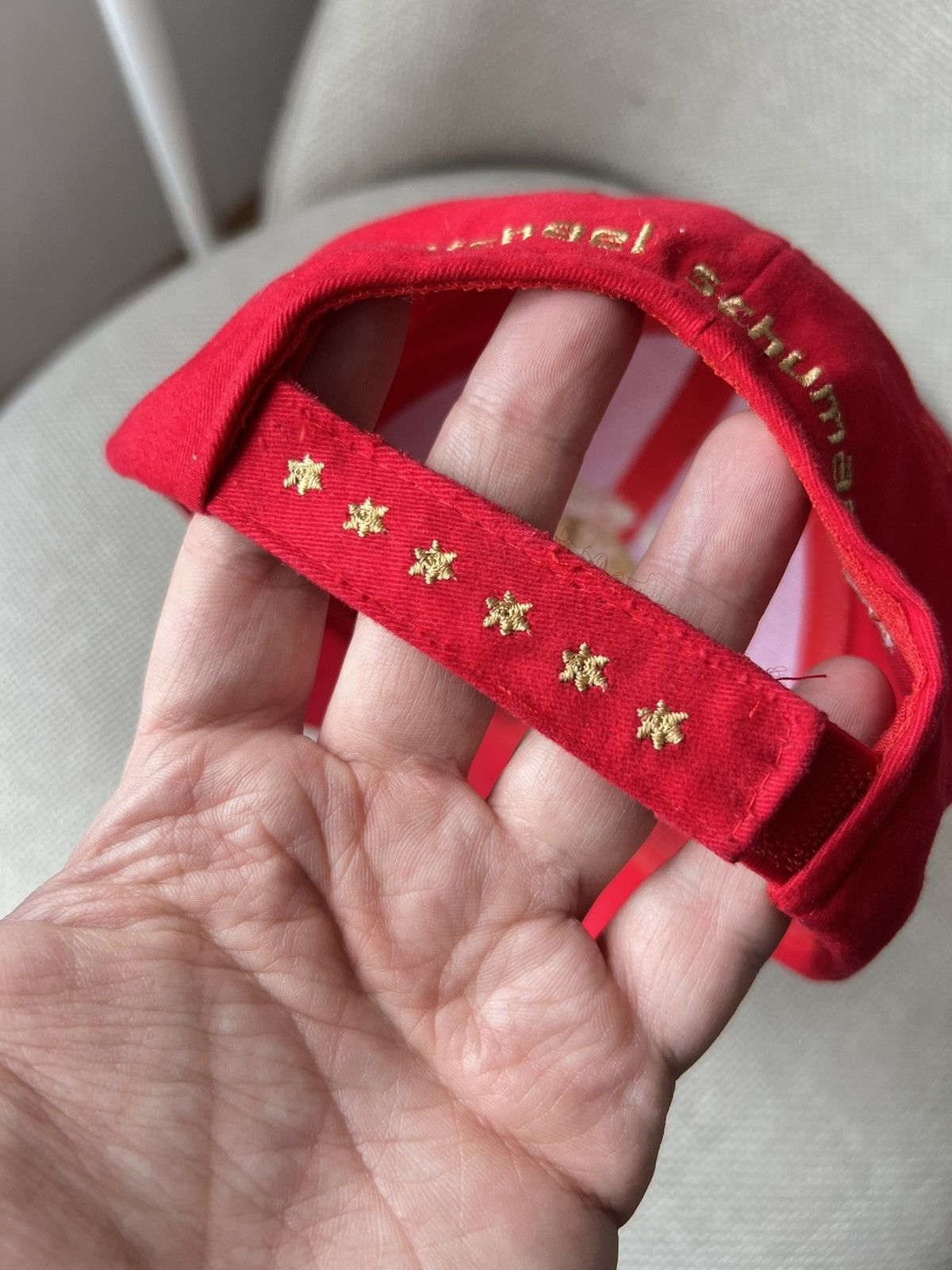 Ferrari Vintage Cap Ferrari Michael Schumacher 6x World Champion Size ONE SIZE - 9 Thumbnail