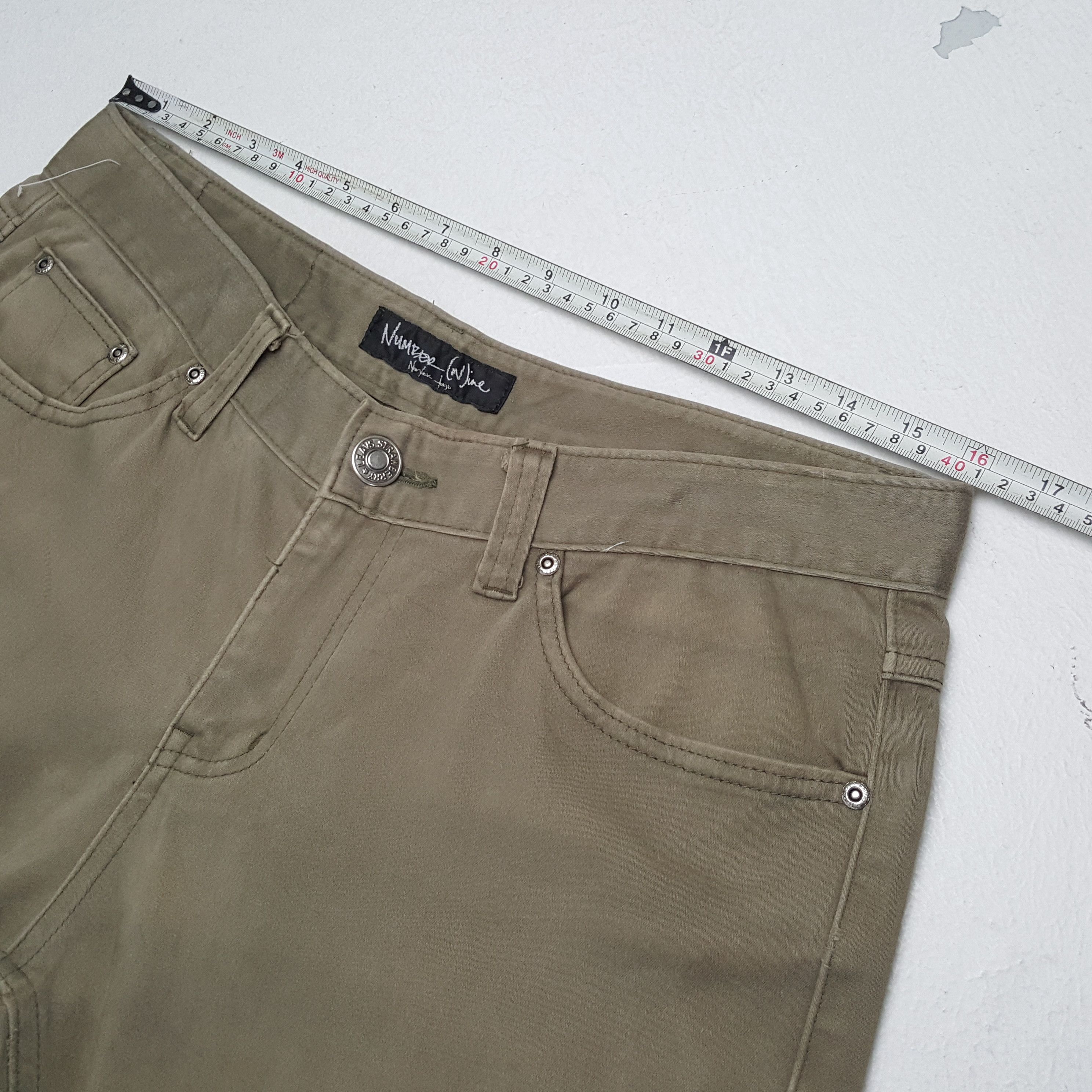 Japanese Brand × Number (N)ine × Vintage NUMBER (N)INE Japanese Brand Designer Pants Size US 32 / EU 48 - 7 Thumbnail