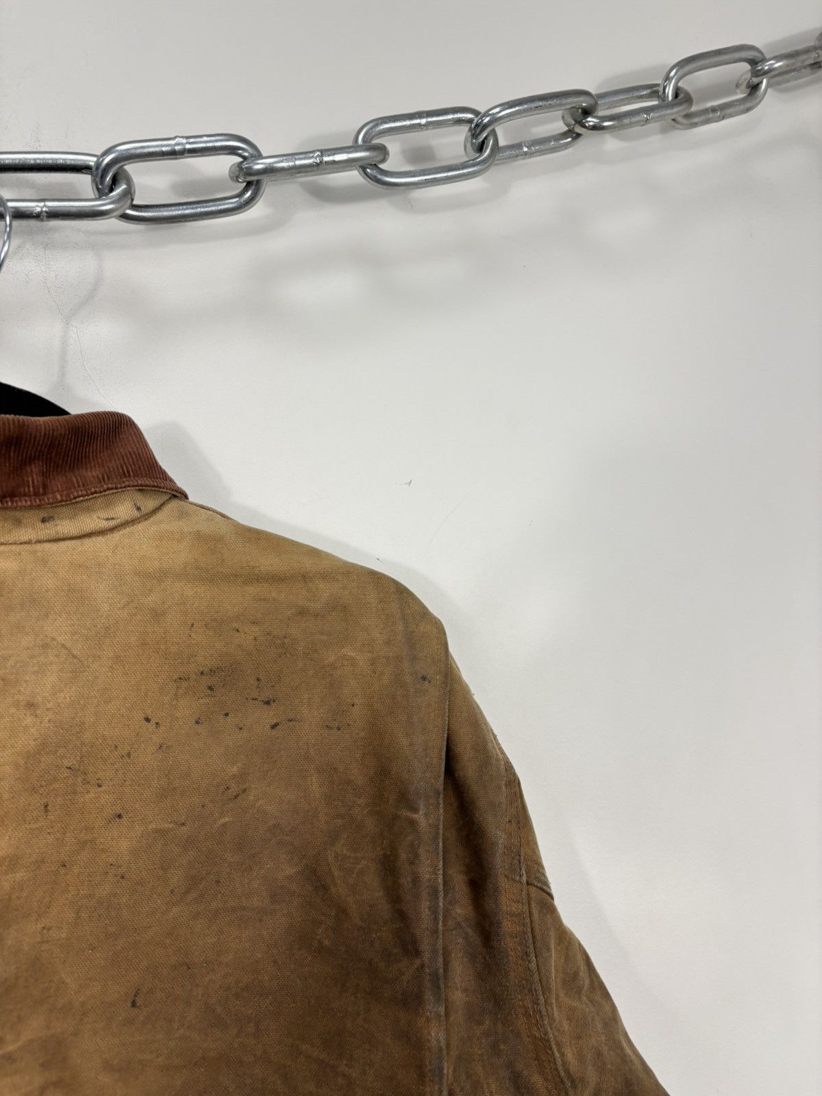 Carhartt Vintage Carhartt Hype Faded Distressed Boxy Cropped Jacket Size US L / EU 52-54 / 3 - 24 Thumbnail