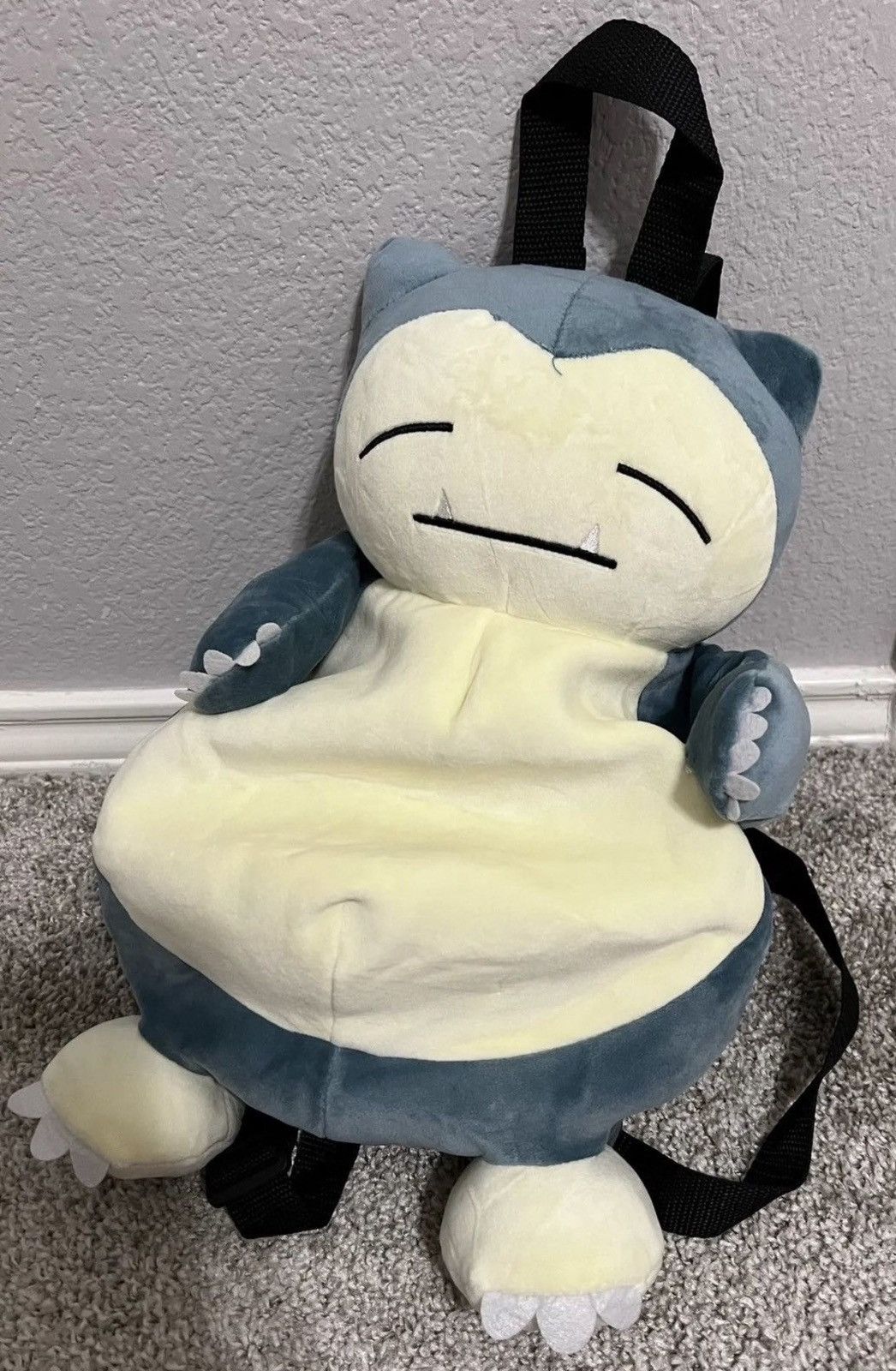Other Kawaii Snorlax Plush Backpack Bag Size ONE SIZE - 5 Thumbnail