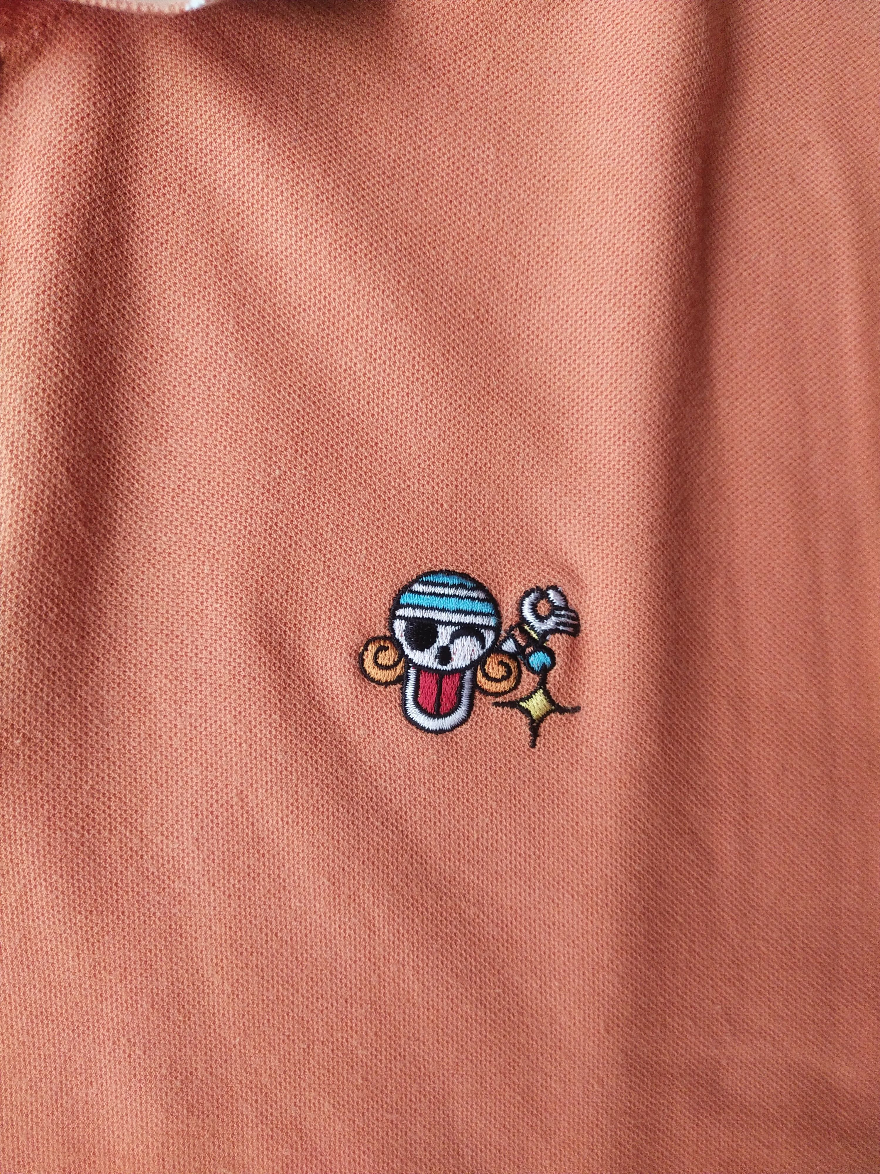 One Piece One Piece Nami Logo Orange Anime Polo Shirt Japan Size US XL / EU 56 / 4 - 3 Thumbnail