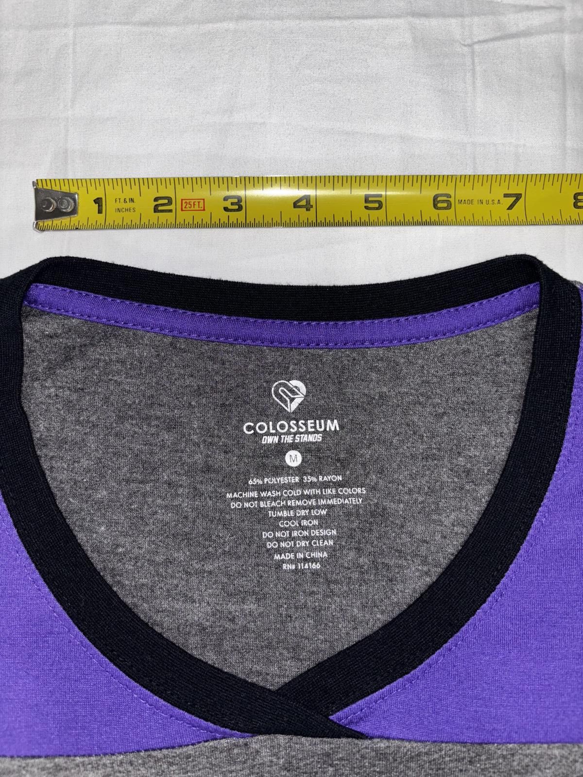 Colosseum Athletics Colosseum Women's UW Huskies Tee - Gray & Purple Spirit Wear Size M / US 6-8 / IT 42-44 - 5 Thumbnail