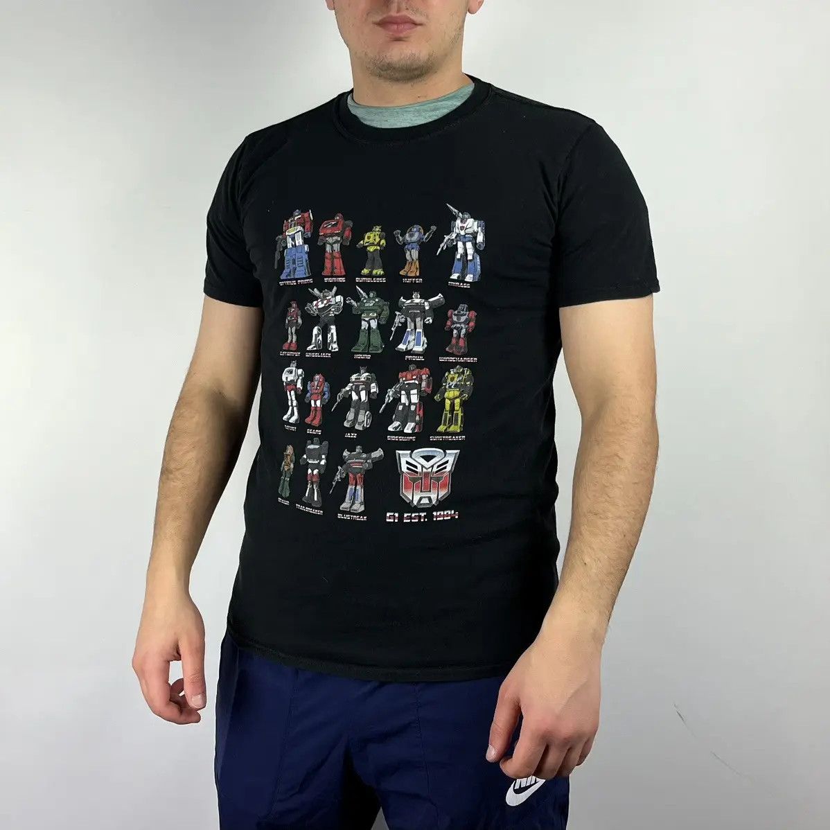 Anime Movie Tshirt Transformer retro all hero size Medium Size US M / EU 48-50 / 2 - 1 Thumbnail