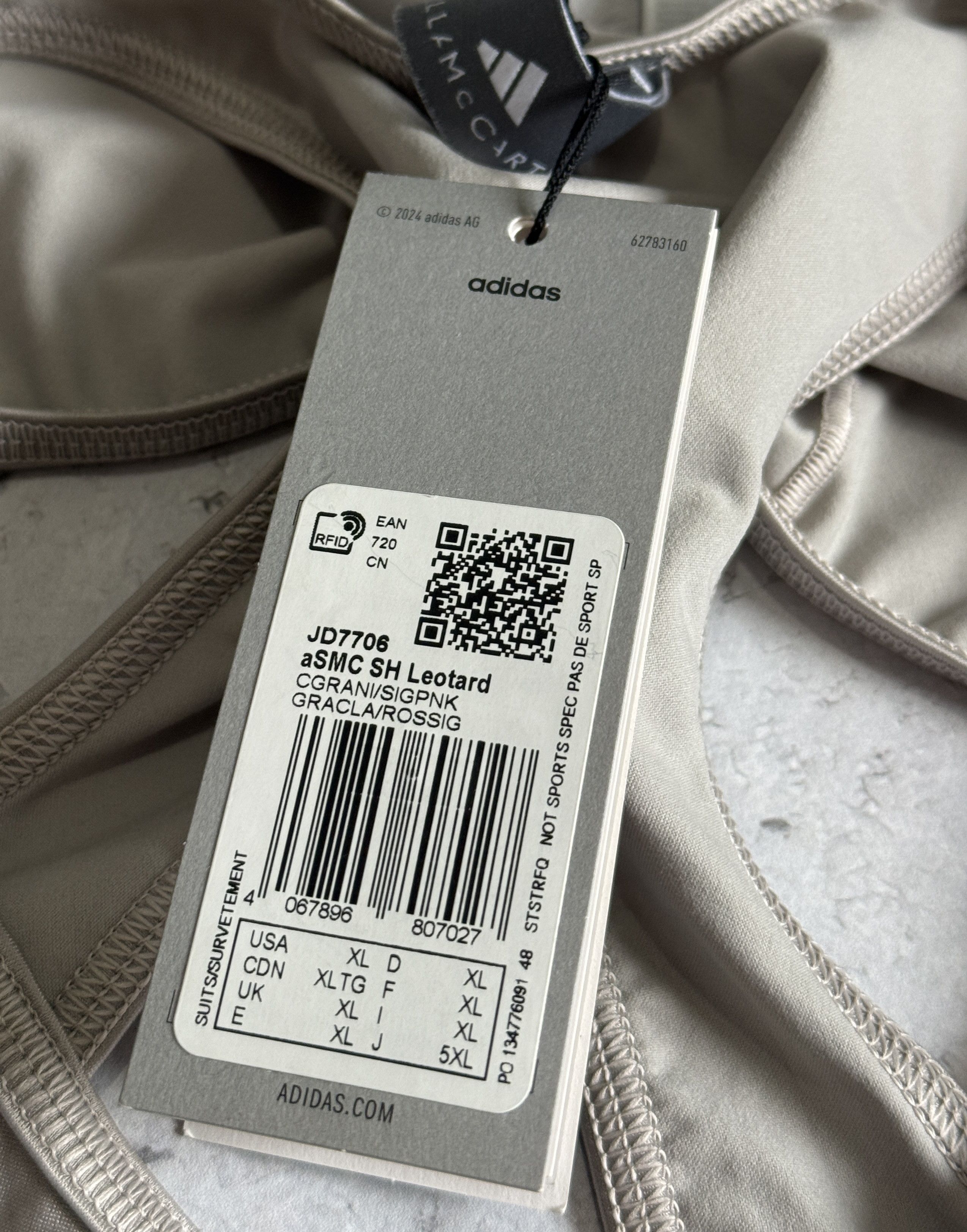 Adidas × Stella McCartney ADIDAS BY STELLA MCCARTNEY LEOTARD JD7706 XL Size XL / US 12-14 / IT 48-50 - 4 Thumbnail