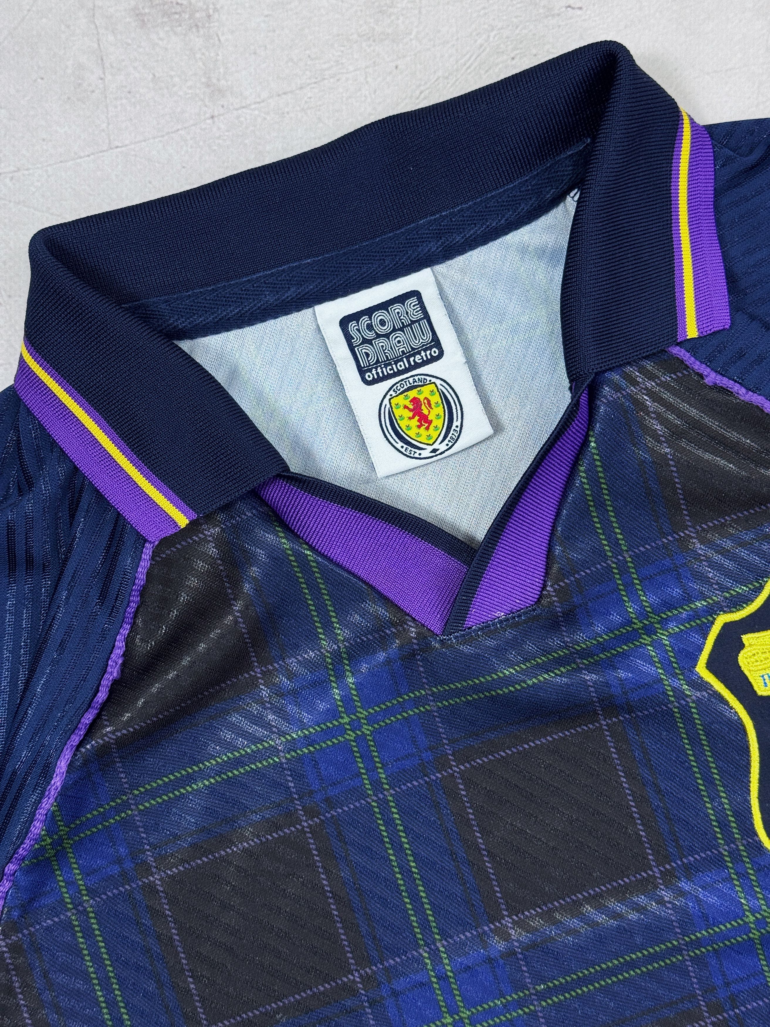 Vintage 1996 Scotland Away Football Shirt by Score Draw Size US M / EU 48-50 / 2 - 6 Thumbnail