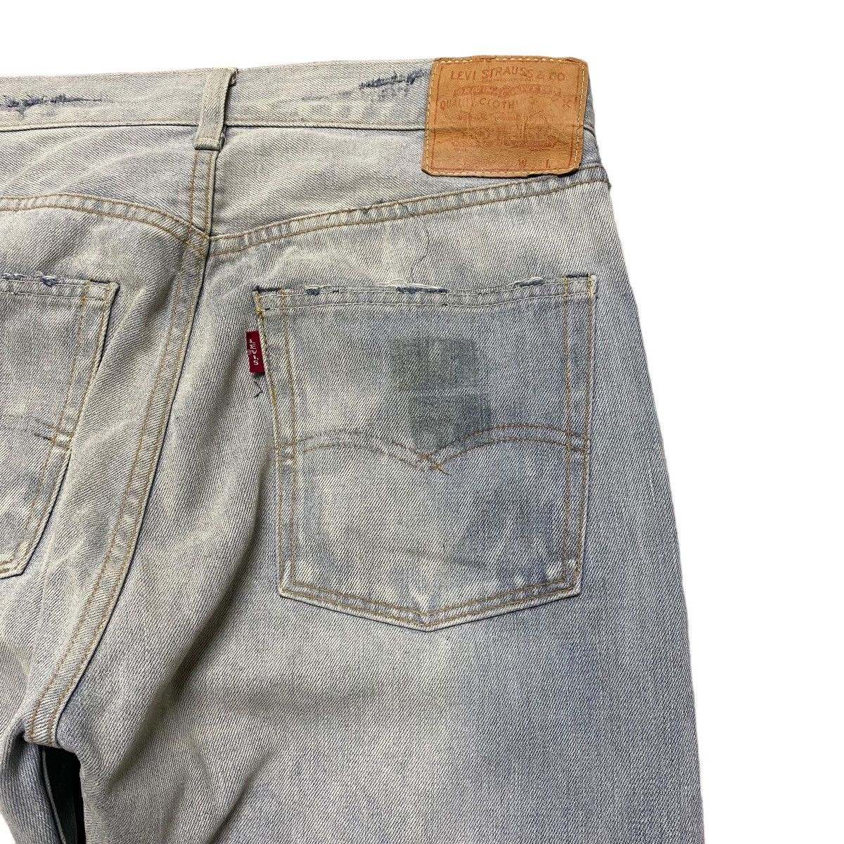 Levi's Vintage Levis 501 Big E Denim Selvedge Jeans Over Washed Size US 32 / EU 48 - 10 Thumbnail