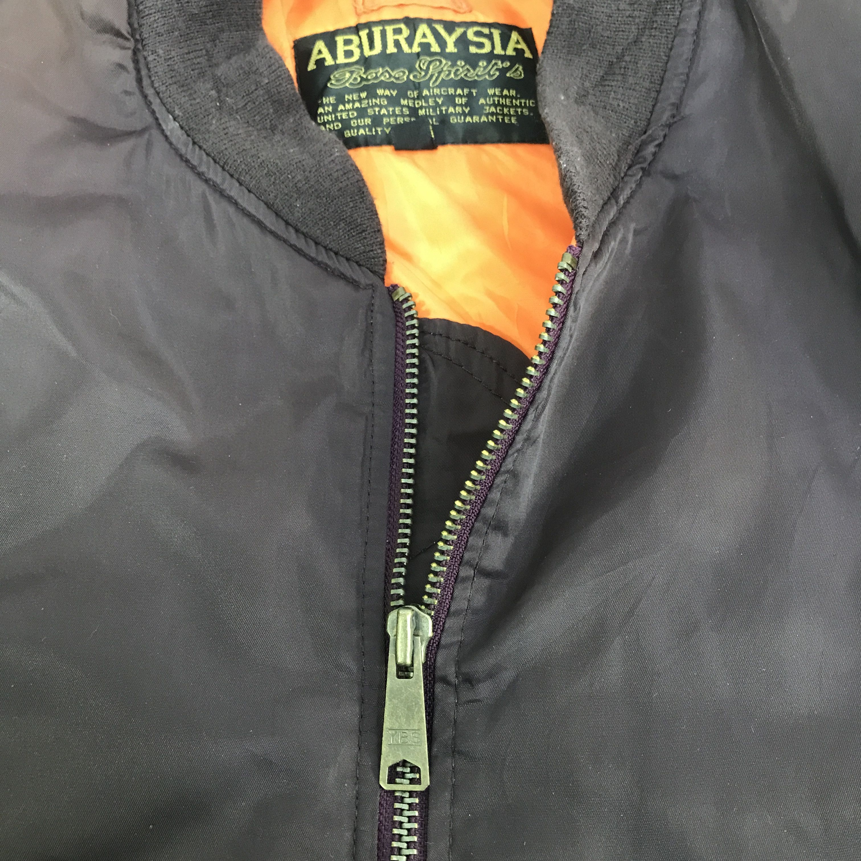 Japanese Brand Aburaysia Design Ma-1 bombers jacket K128B8 Size US L / EU 52-54 / 3 - 5 Thumbnail